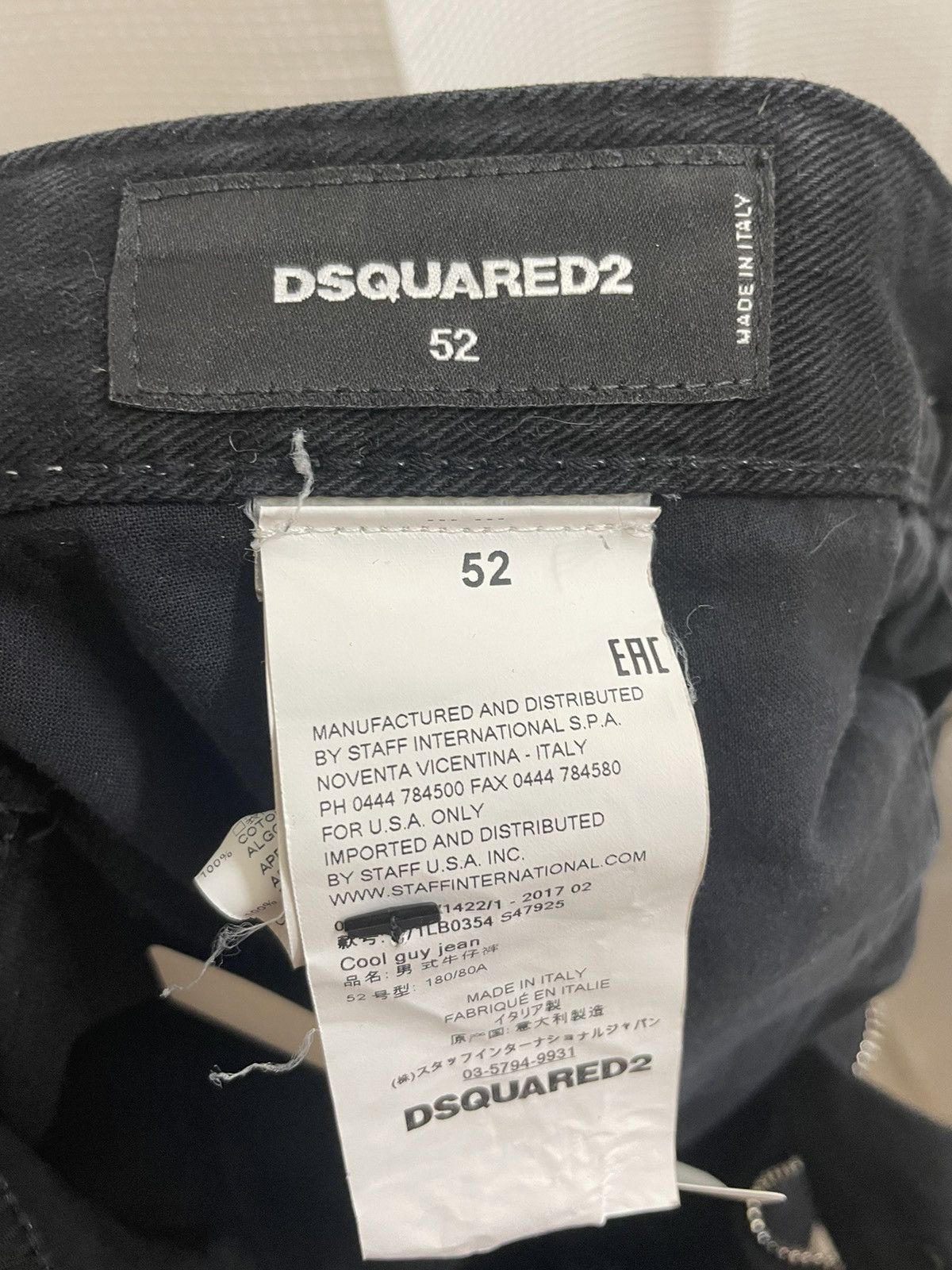 Dsquared2 *MSRP $600* Dsquared Skinny Cool Guy Jeans Size US 36 / EU 52 - 7 Thumbnail
