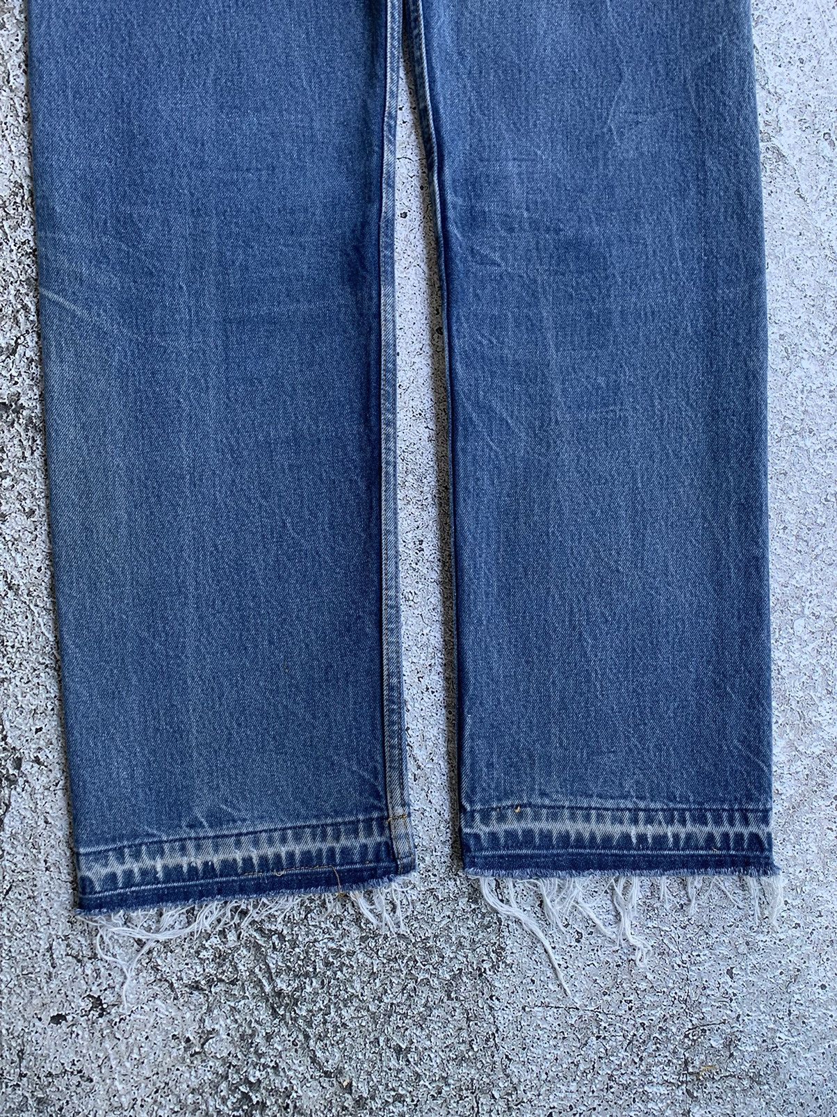 Levi's × Vintage (32x33) Vintage Distressed & Faded Levi’s 501 Jeans Size US 32 / EU 48 - 10 Thumbnail