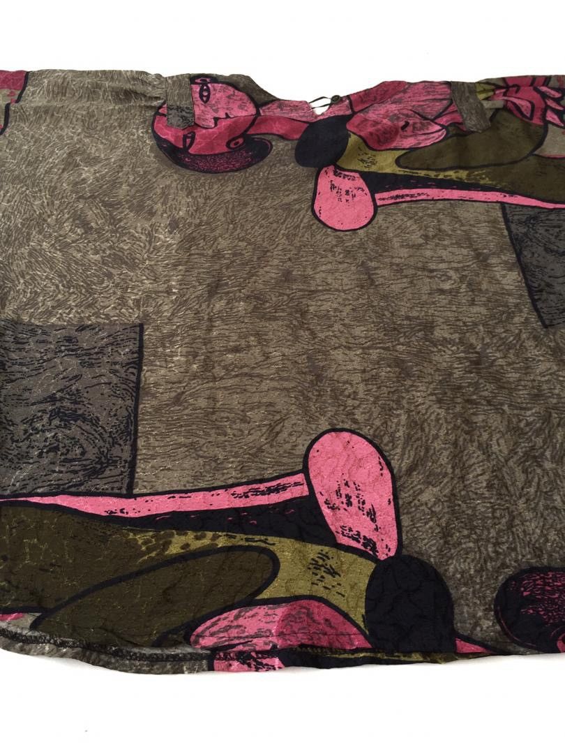 Vintage Vintage Picasso Oversized Shirt Size ONE SIZE - 8 Thumbnail