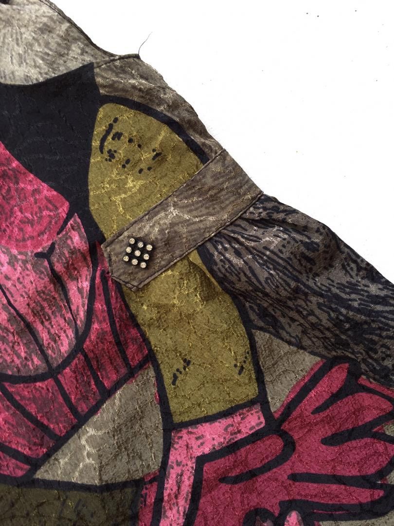Vintage Vintage Picasso Oversized Shirt Size ONE SIZE - 7 Thumbnail