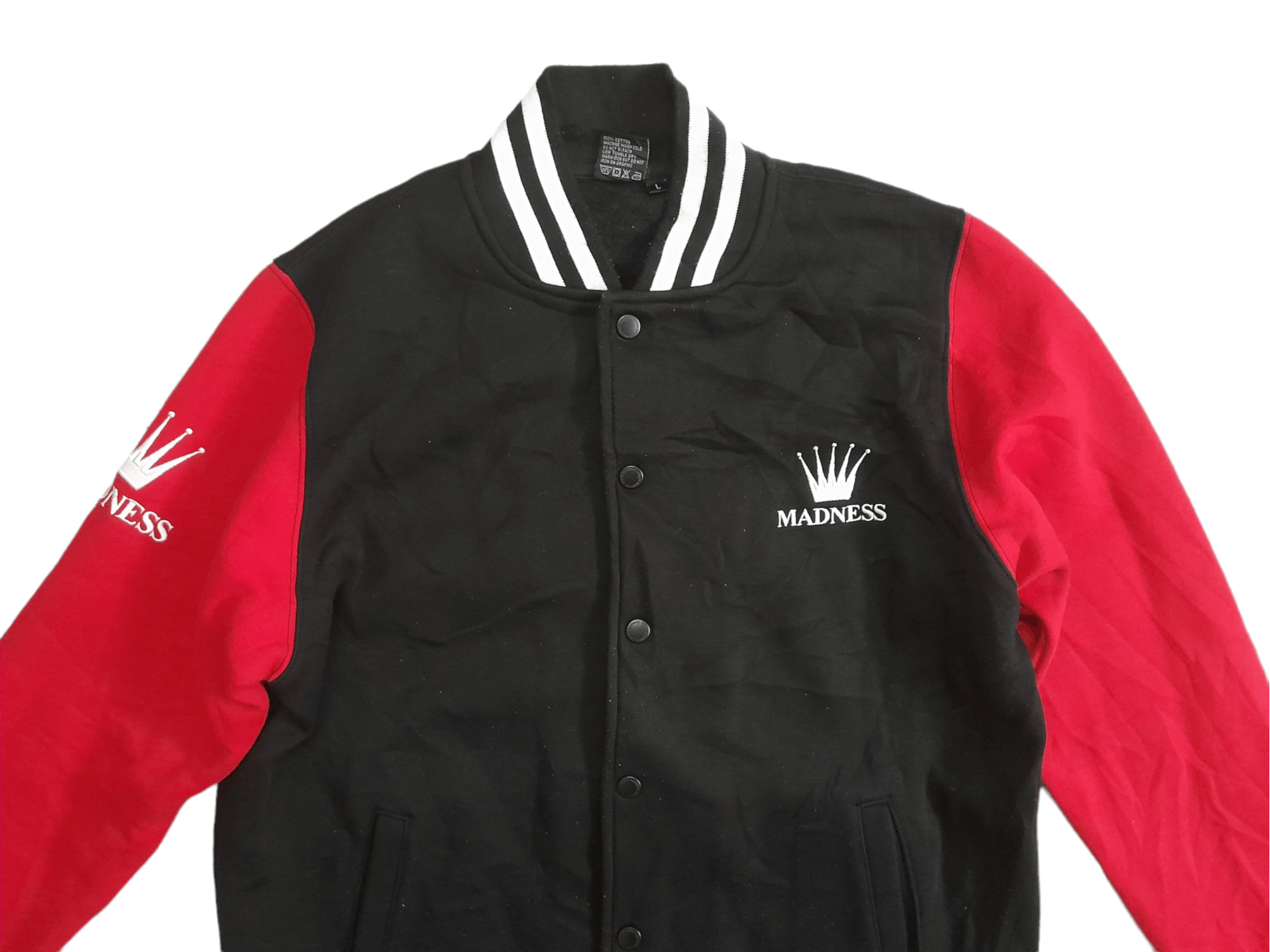 Madness MADNESS japan Varsity Jacket (D921) Size US L / EU 52-54 / 3 - 6 Thumbnail