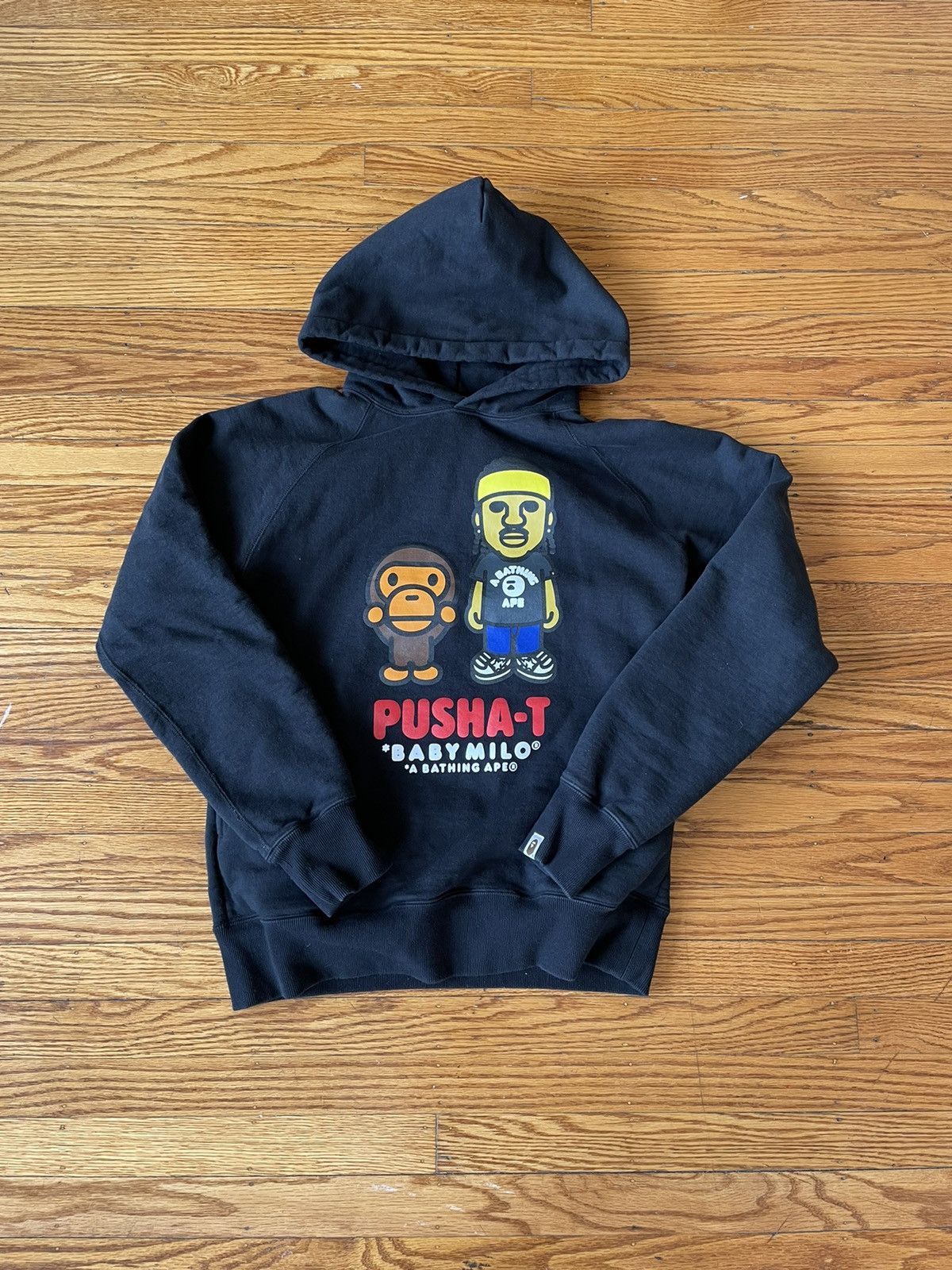 Bape Pusha T Baby Milo Hoodie | Grailed