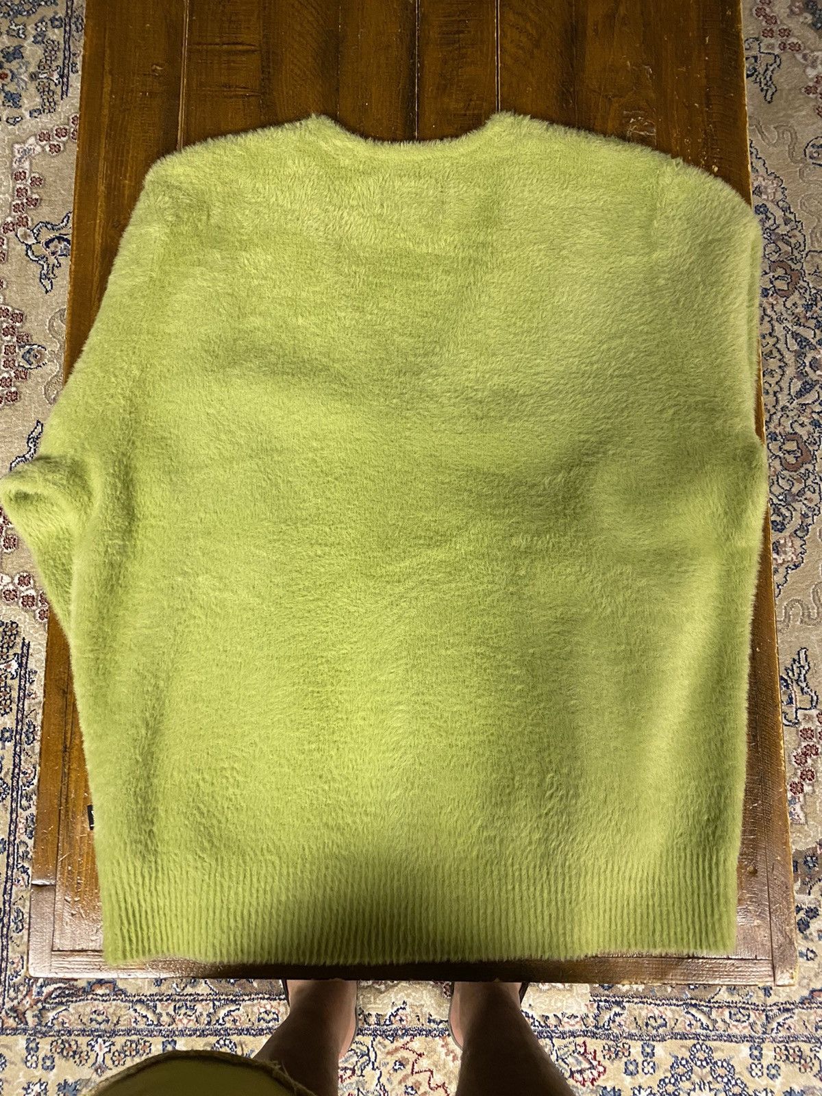 Stussy Stussy Shaggy Cardigan “Lime” | Grailed