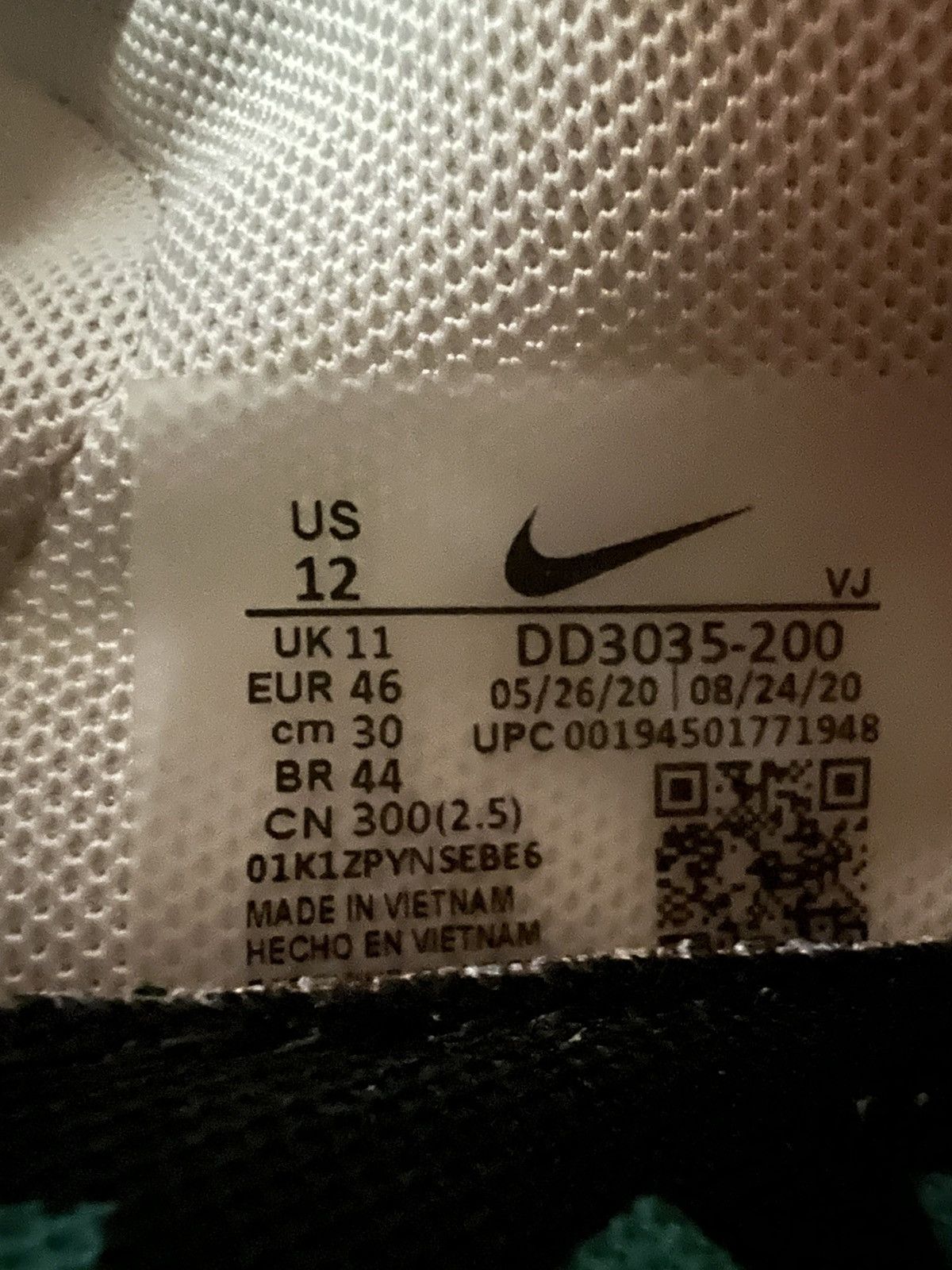 Nike Sacai x Vaporwaffle Size US 12 / EU 45 - 7 Thumbnail