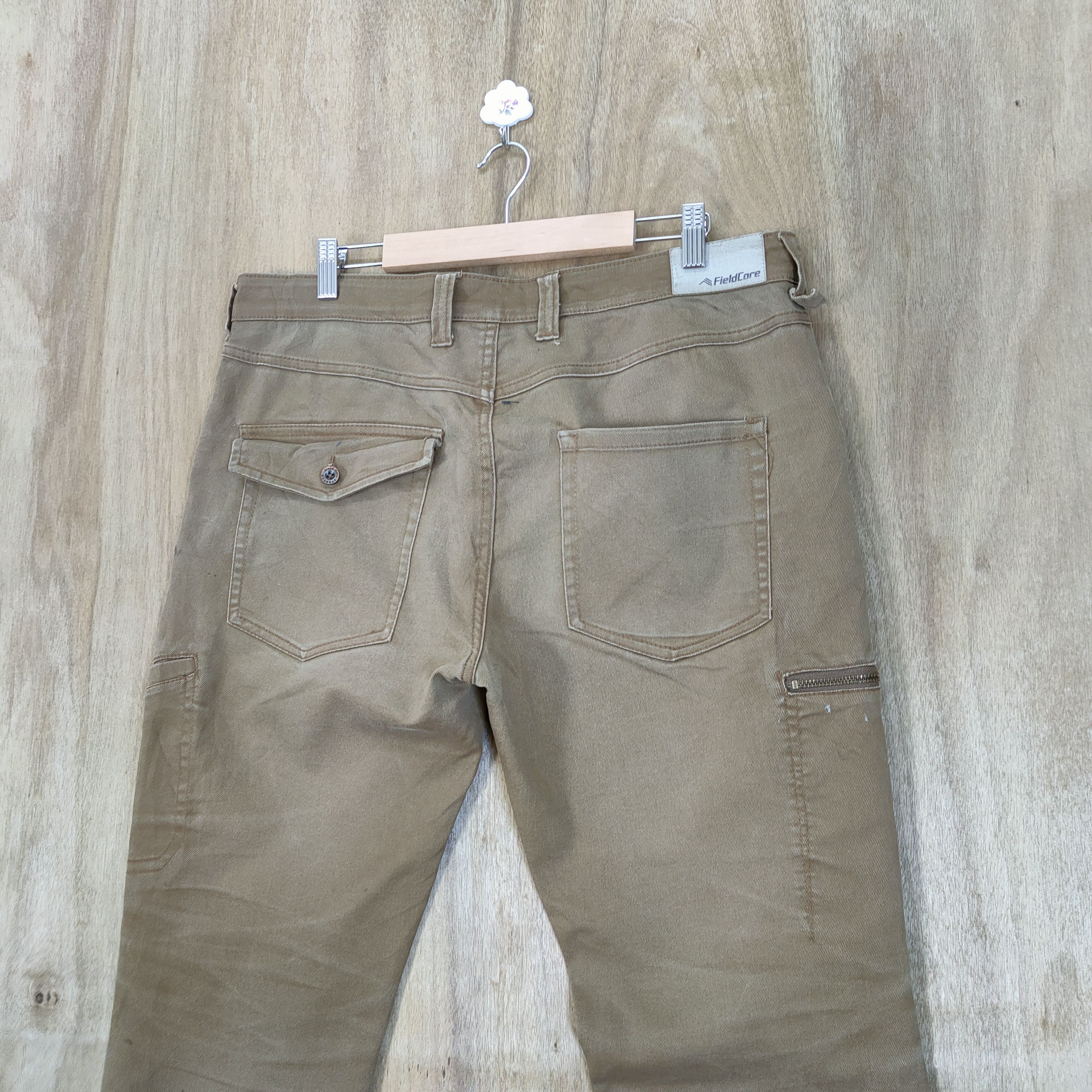 Japanese Brand × Vintage JAPANESE BRAND VINTAGE FADED CARGO PANTS Size US 34 / EU 50 - 5 Thumbnail