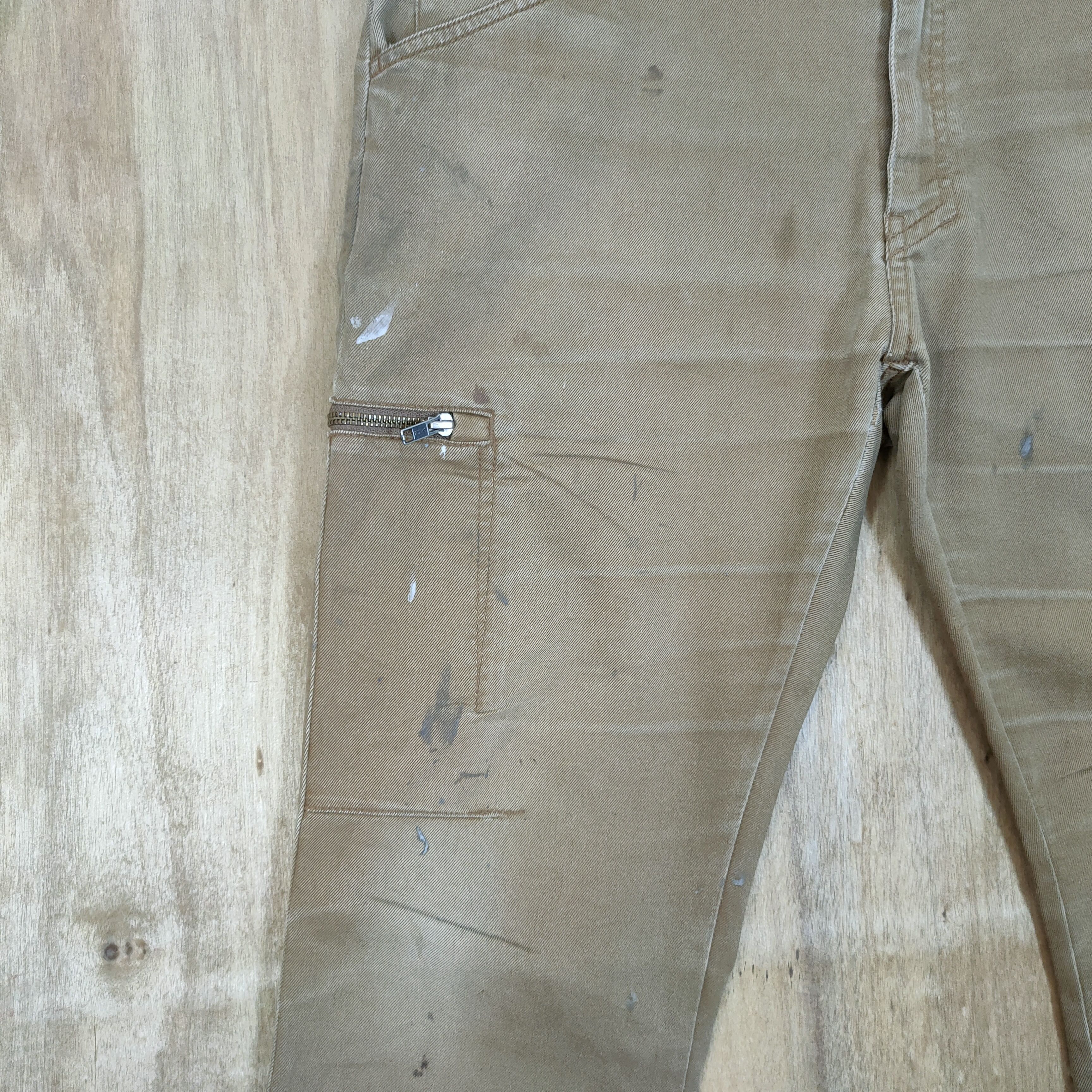 Japanese Brand × Vintage JAPANESE BRAND VINTAGE FADED CARGO PANTS Size US 34 / EU 50 - 7 Thumbnail