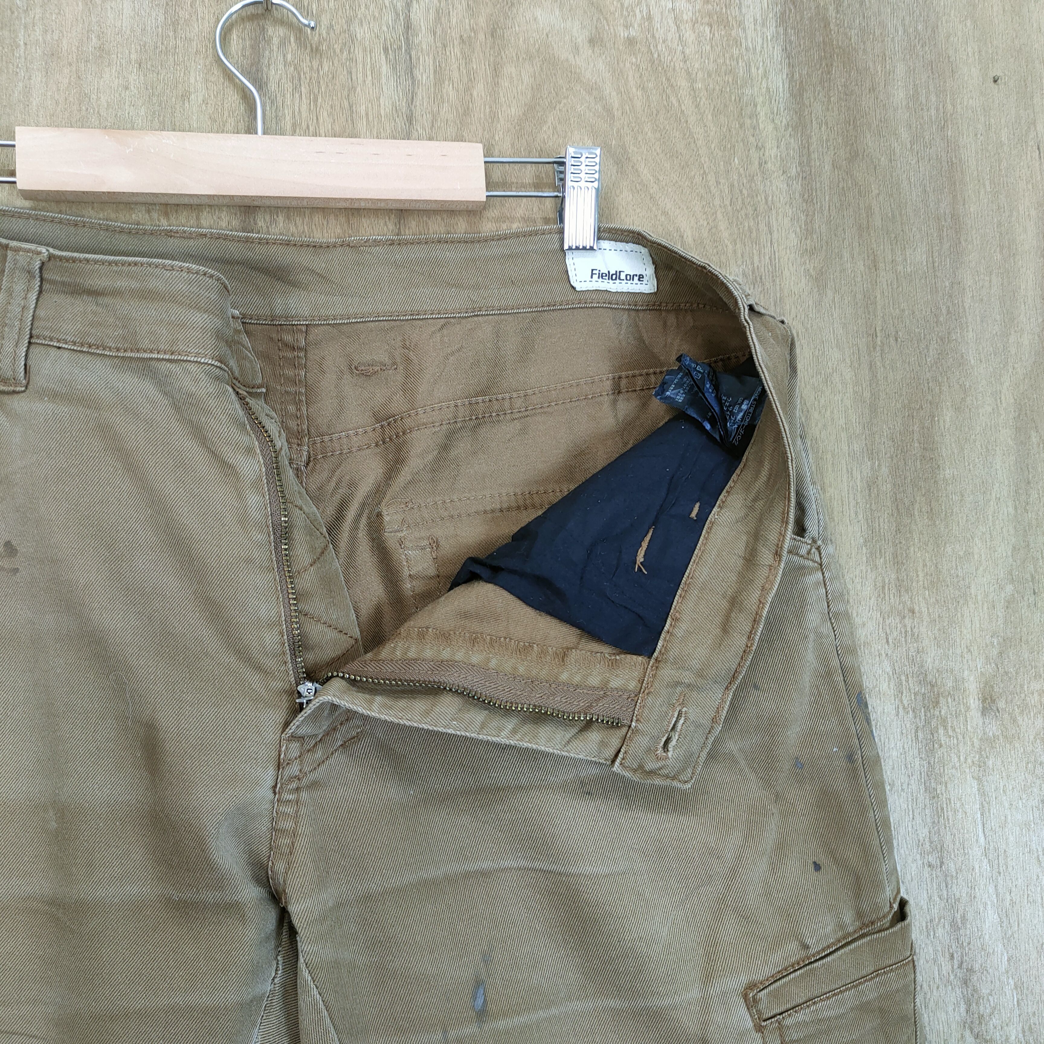 Japanese Brand × Vintage JAPANESE BRAND VINTAGE FADED CARGO PANTS Size US 34 / EU 50 - 9 Thumbnail