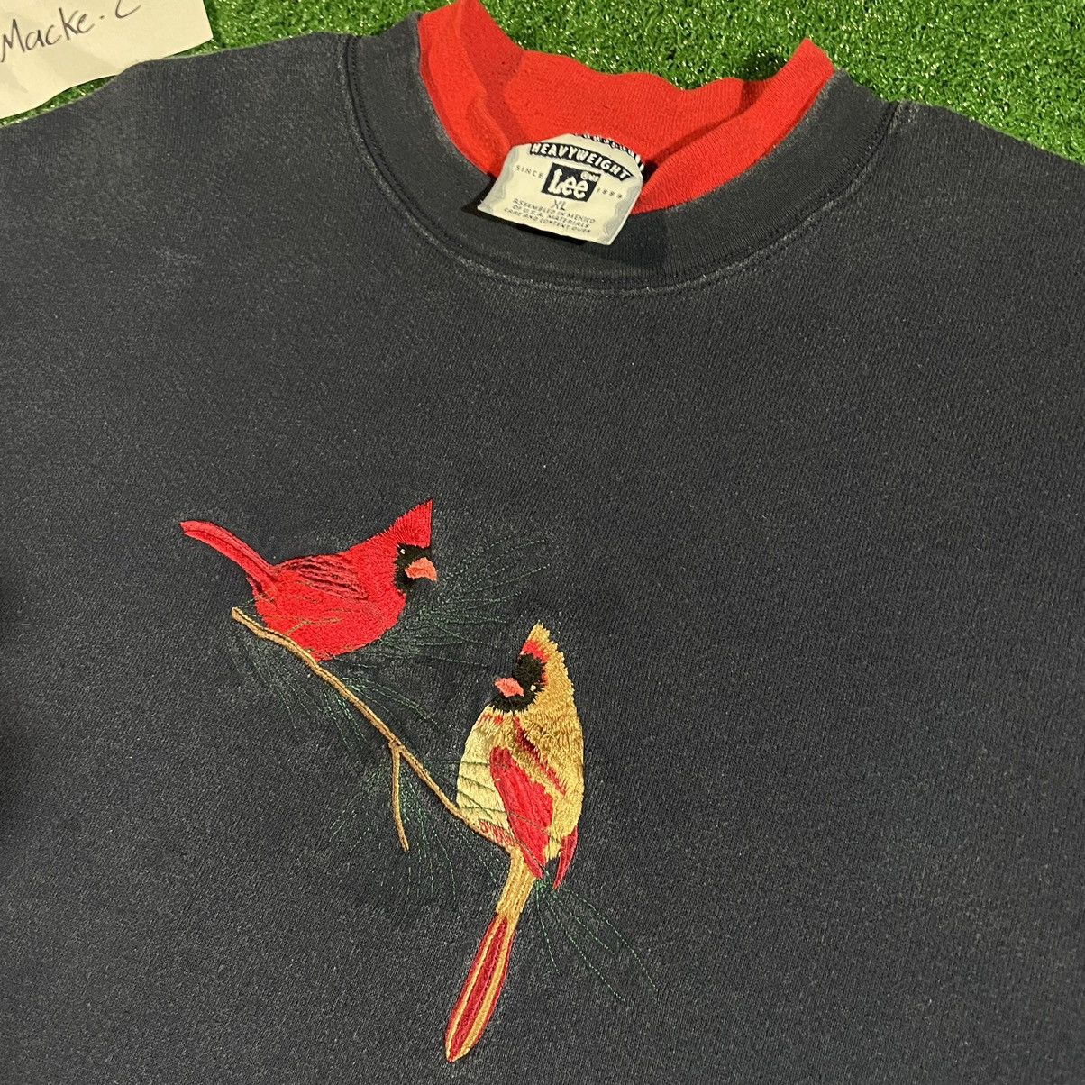 Lee Vintage Lee Bird Sweatshirt Size US XL / EU 56 / 4 - 2 Thumbnail