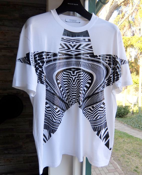 Givenchy Givenchy Shirt M L white star lane crawford tshirt t