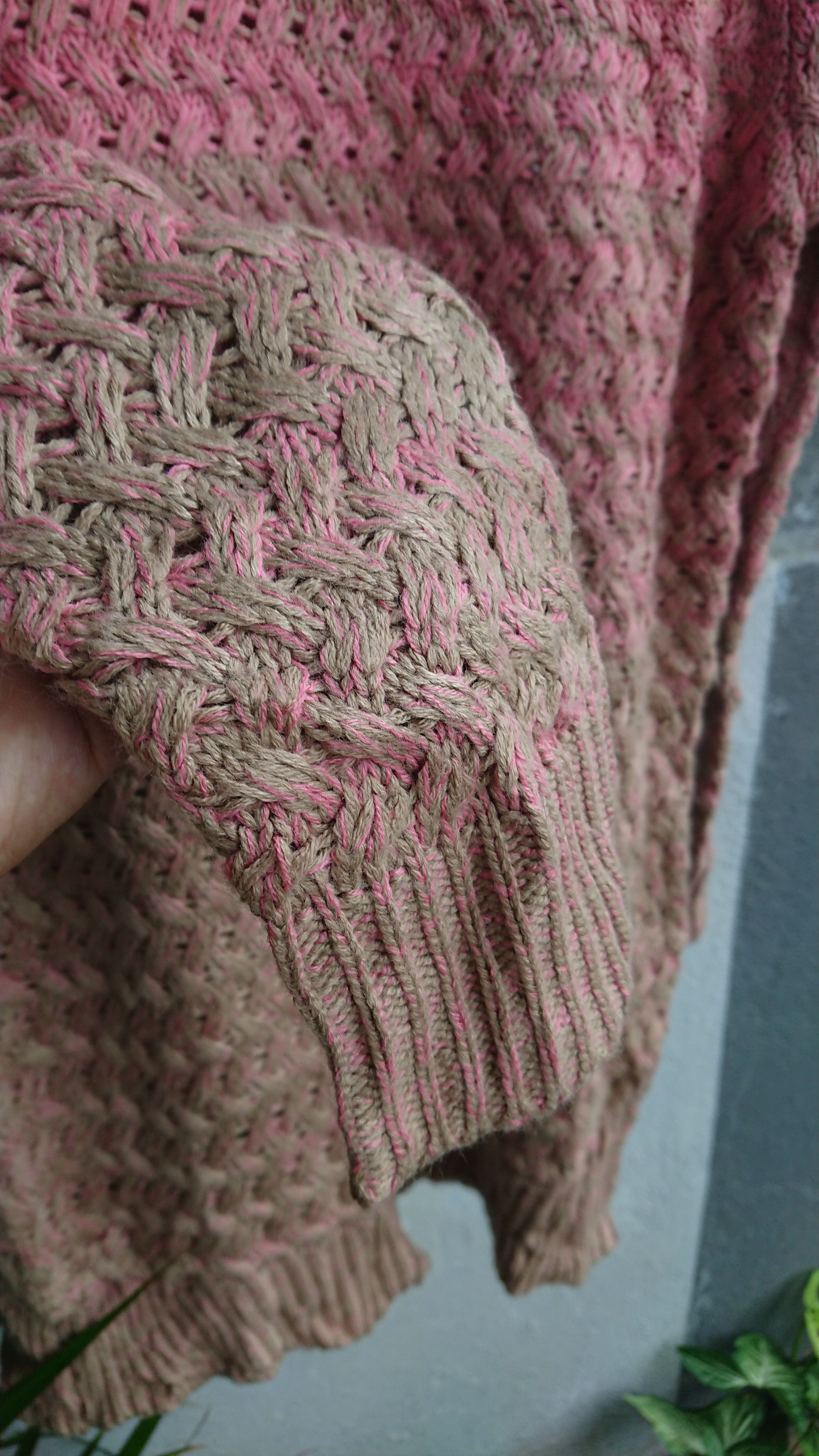 Aran Isles Knitwear Vintage pink knitwear Size US L / EU 52-54 / 3 - 3 Thumbnail