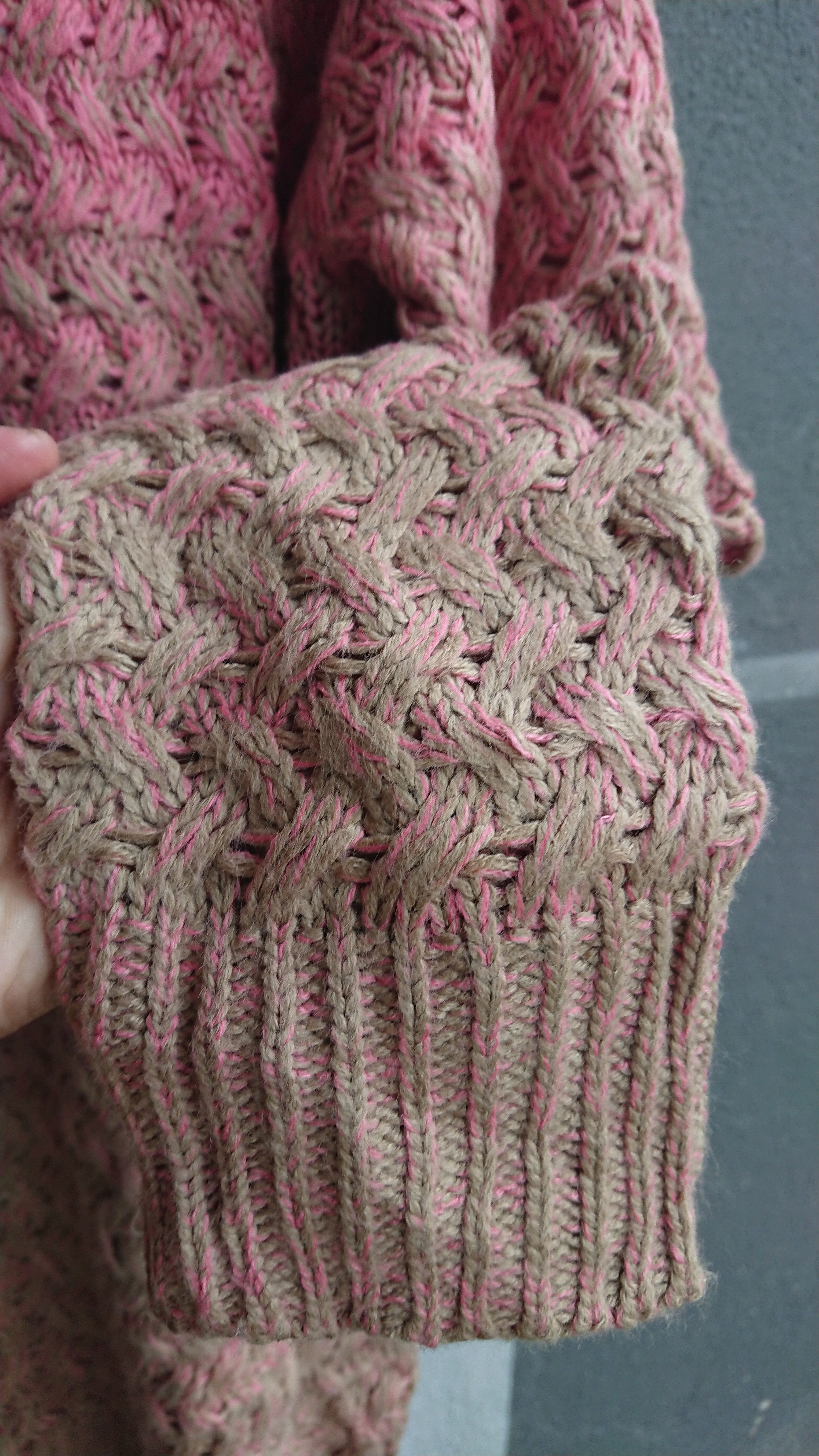 Aran Isles Knitwear Vintage pink knitwear Size US L / EU 52-54 / 3 - 2 Thumbnail