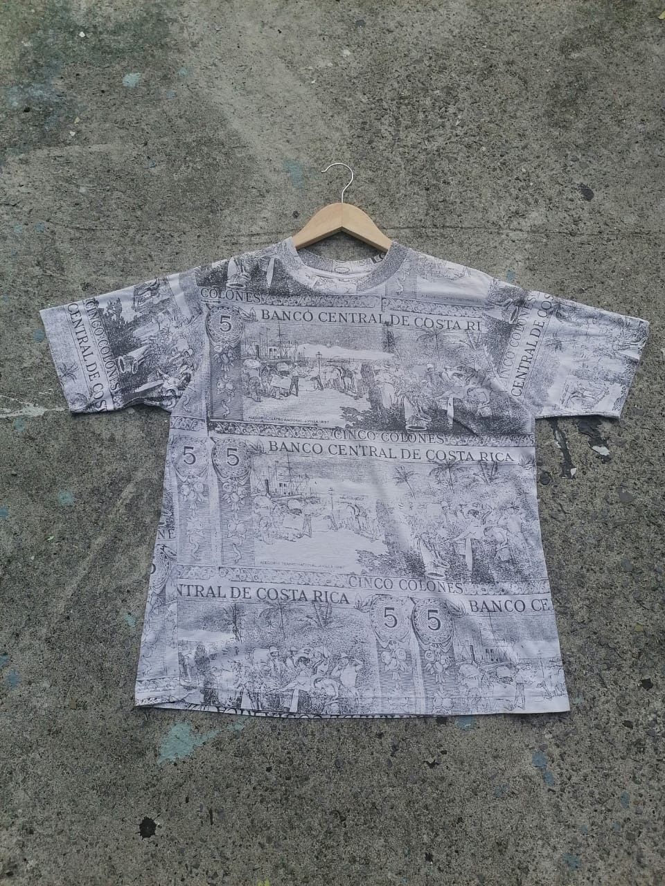 Vintage Vintage J&B Ecological Allover Print Tee Size US L / EU 52-54 / 3 - 1 Thumbnail