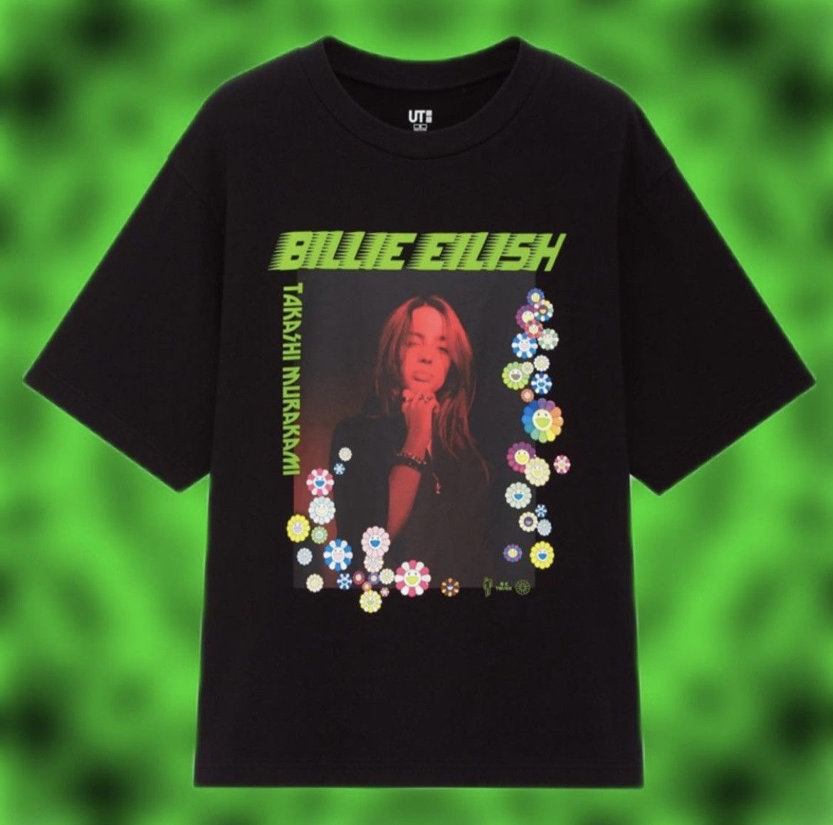 Billie Eilish 本人着用 ツアーT M 完売限定 - メルカリ