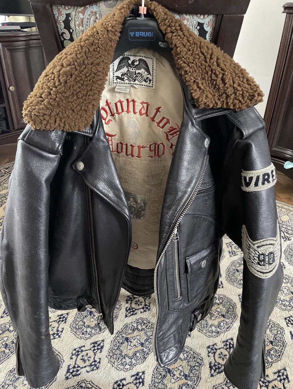 Avirex × Avirex Varsity Jacket × Vintage Avirex Daytona to