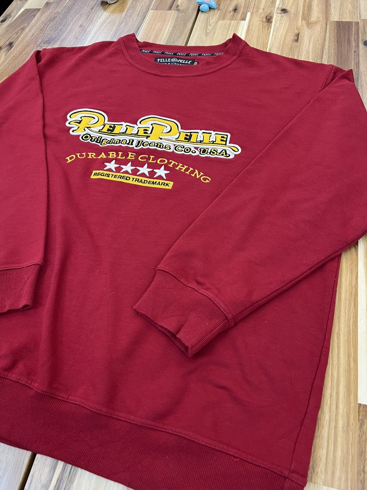 Pelle Pelle Pelle Pelle Marc Buchanan Big Logo Sweatshirt Size US XXL / EU 58 / 5 - 4 Thumbnail