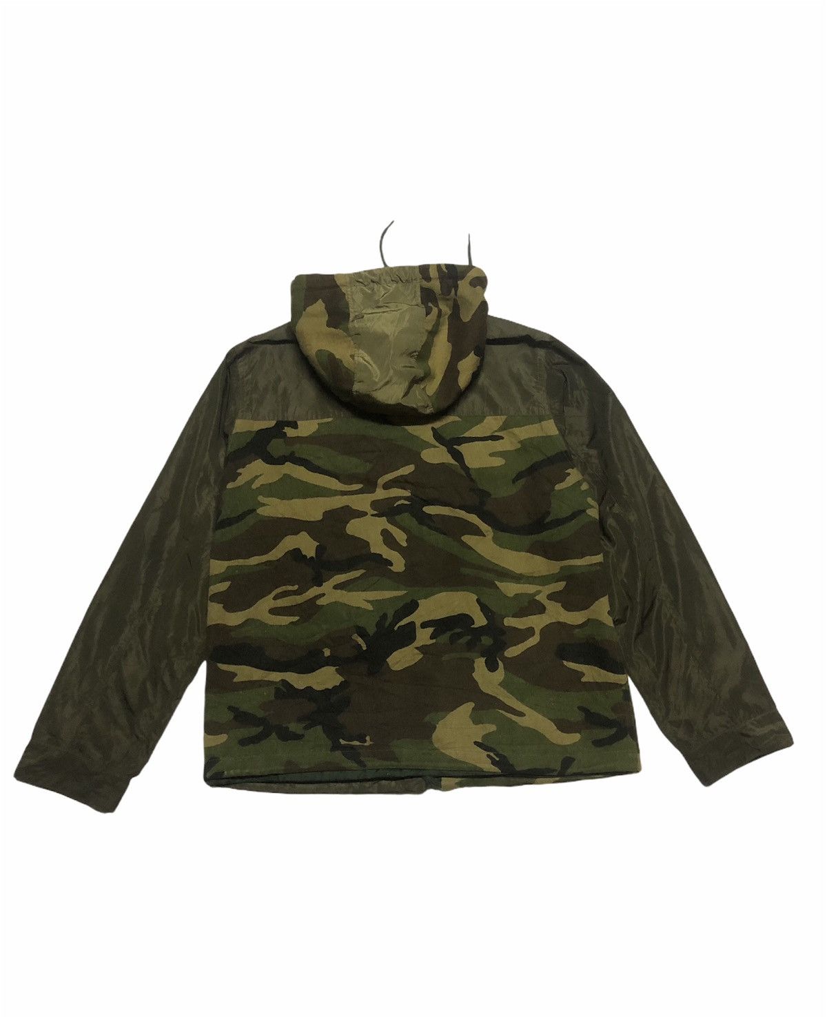 Designer × Japanese Brand GREG LAUREN INSPIRED STYLE GREEN ARMY JACKET PATCHWORKS Size US M / EU 48-50 / 2 - 4 Thumbnail