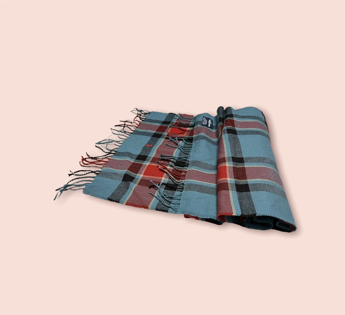 Polo Ralph Lauren × Ralph Lauren × Vintage VINTAGE POLO RL PLAID WOOL NECK MUFFLER SCARF Size ONE SIZE - 8 Thumbnail