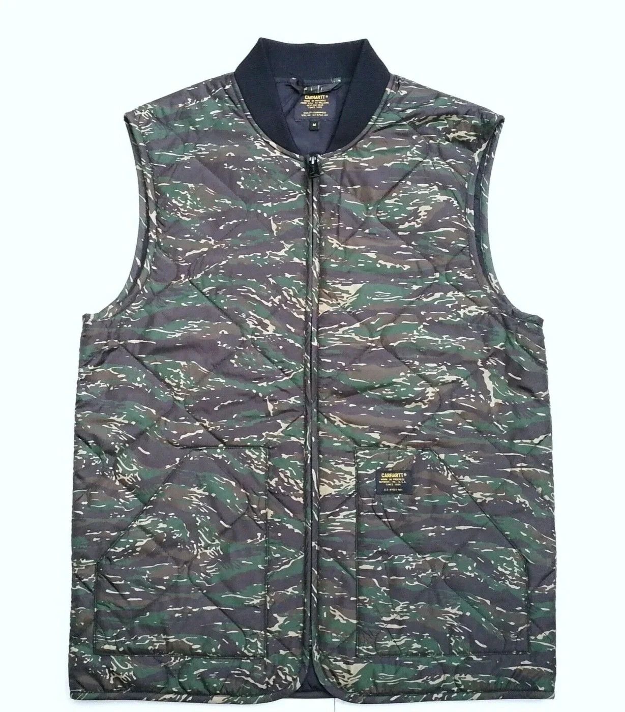 Carhartt Wip Carhartt WIP: Newton Vest Liner, Camo Tiger Jungle Forest Size US M / EU 48-50 / 2 - 1 Thumbnail