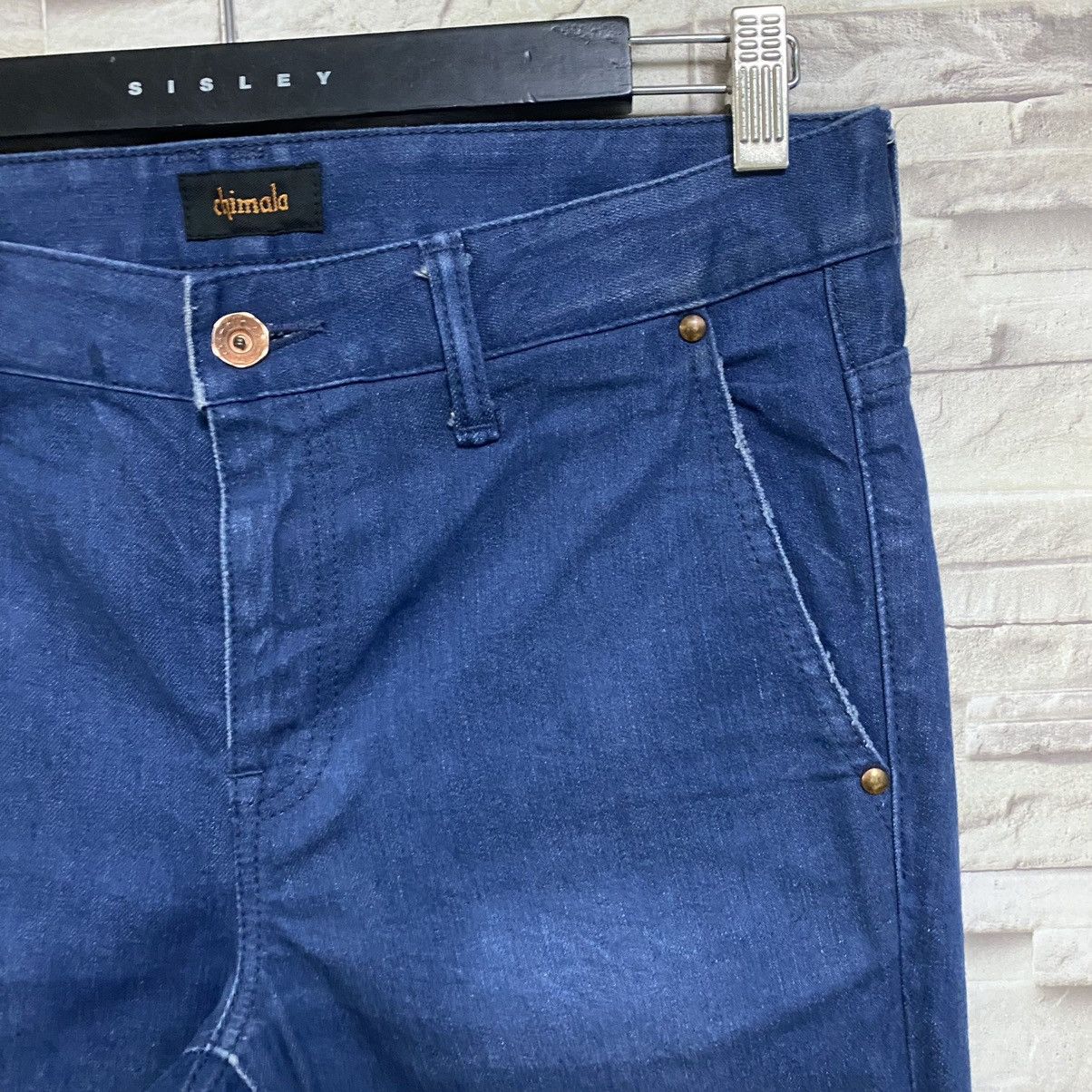 Chimala Chimalayan Chimala Skinny Denim Jeans Cropped Size 31" - 7 Thumbnail