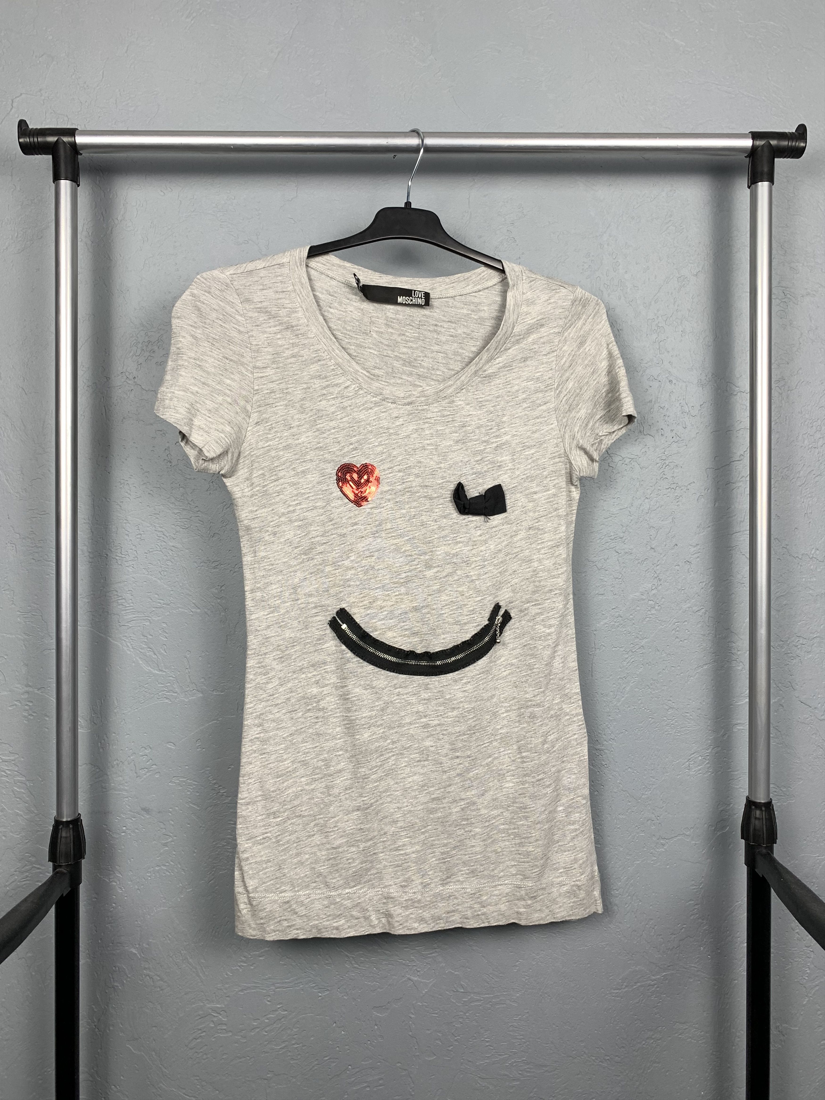 Moschino Love Moschino Womens T-Shirt Tee Size M / US 6-8 / IT 42-44 - 1 Preview