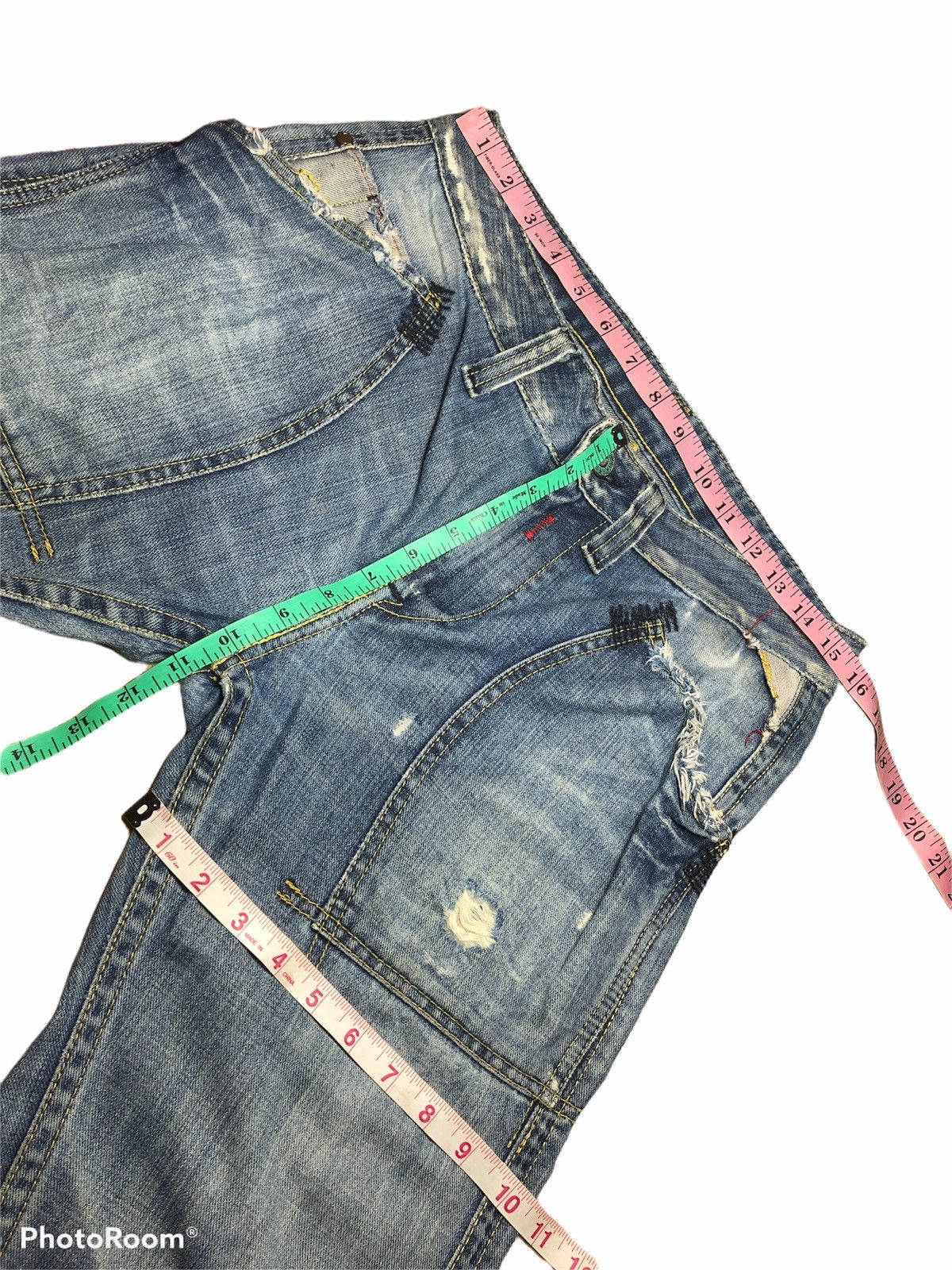 Replay × Vintage REPLAY BAKERPANTS DENIM Size US 31 - 11 Thumbnail