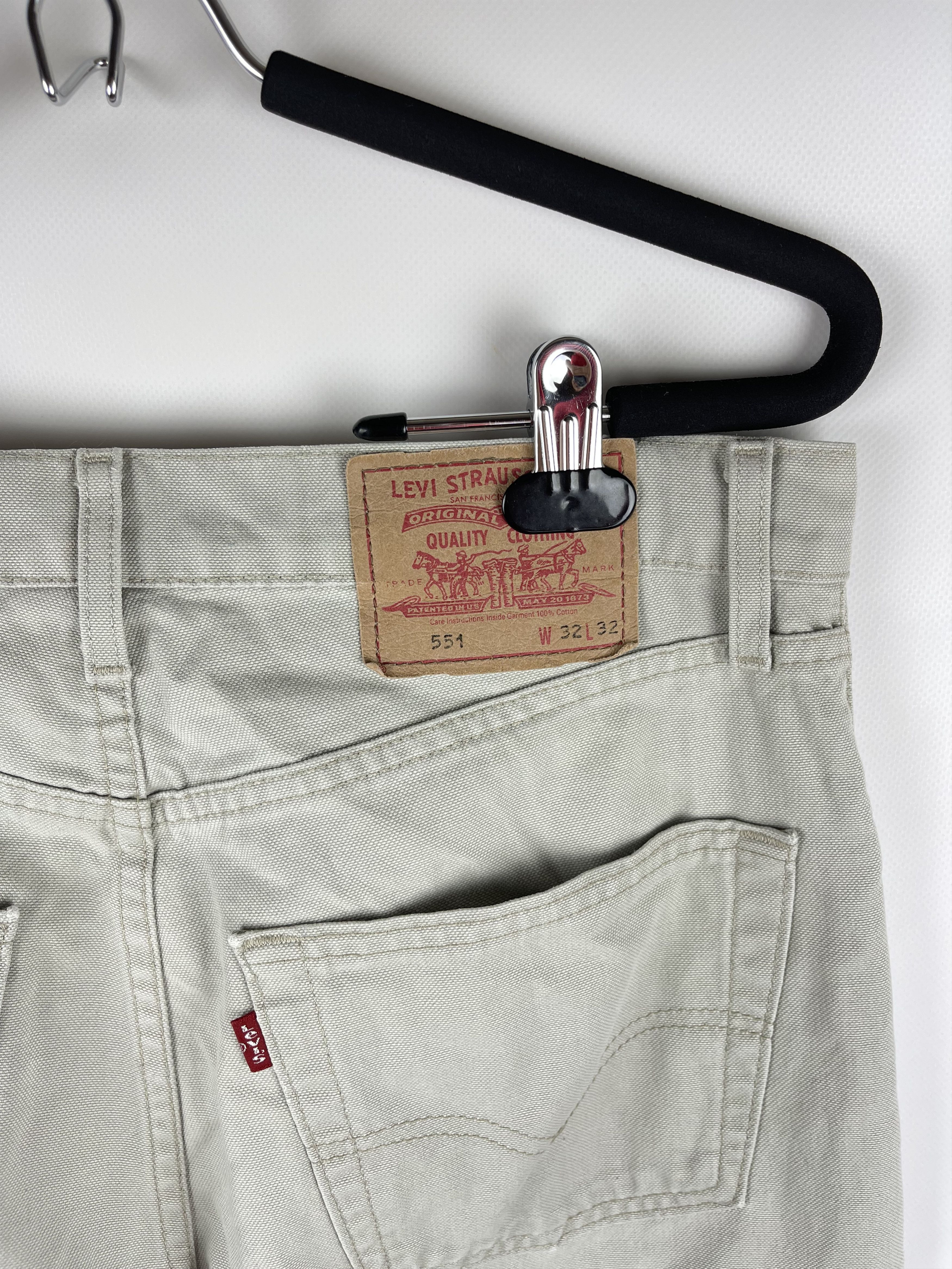 Levi's × Levi's Vintage Clothing Levi’s 551 vintage 90s grey denim jeans pants Size US 32 / EU 48 - 8 Thumbnail