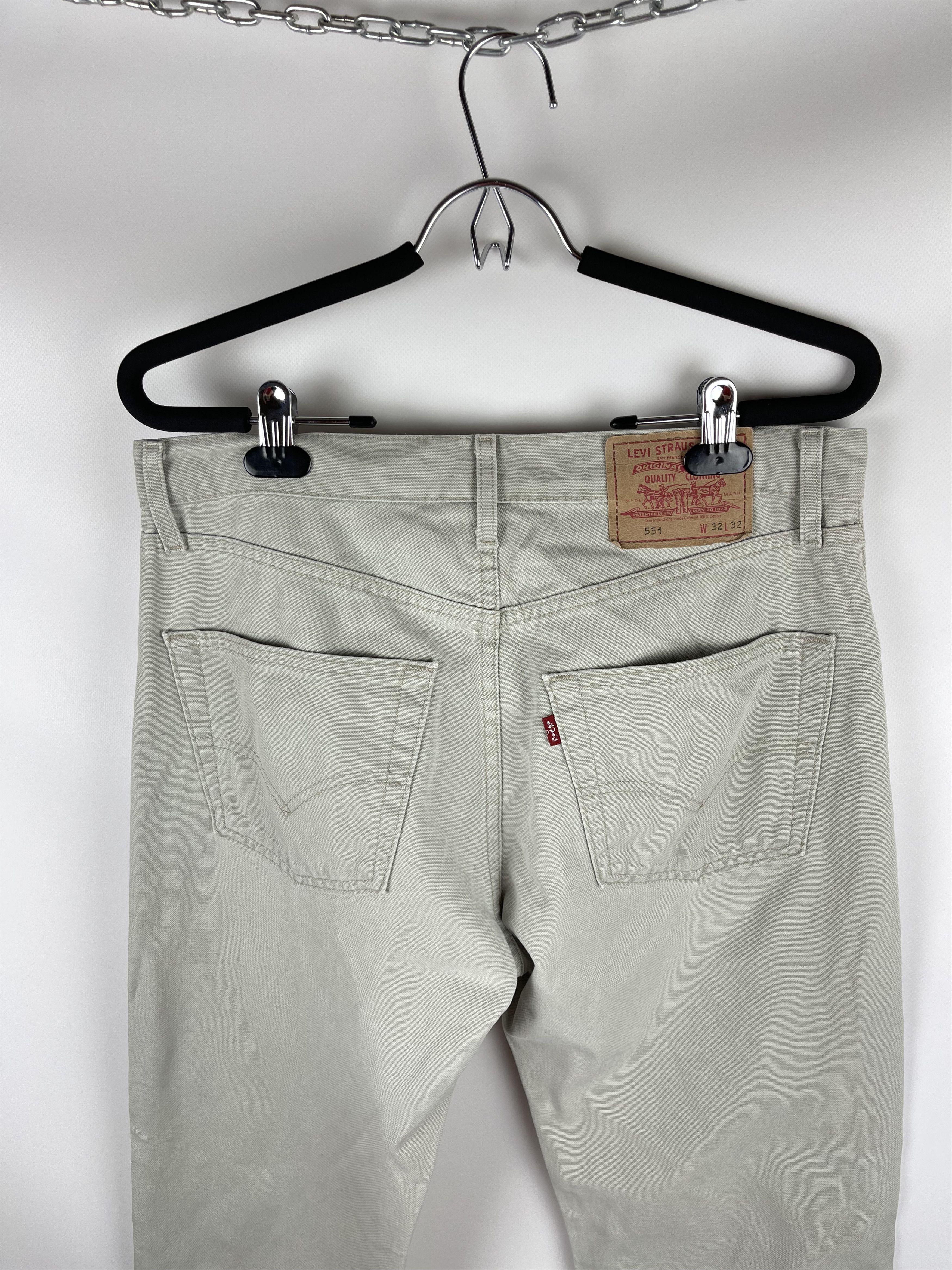 Levi's × Levi's Vintage Clothing Levi’s 551 vintage 90s grey denim jeans pants Size US 32 / EU 48 - 7 Thumbnail