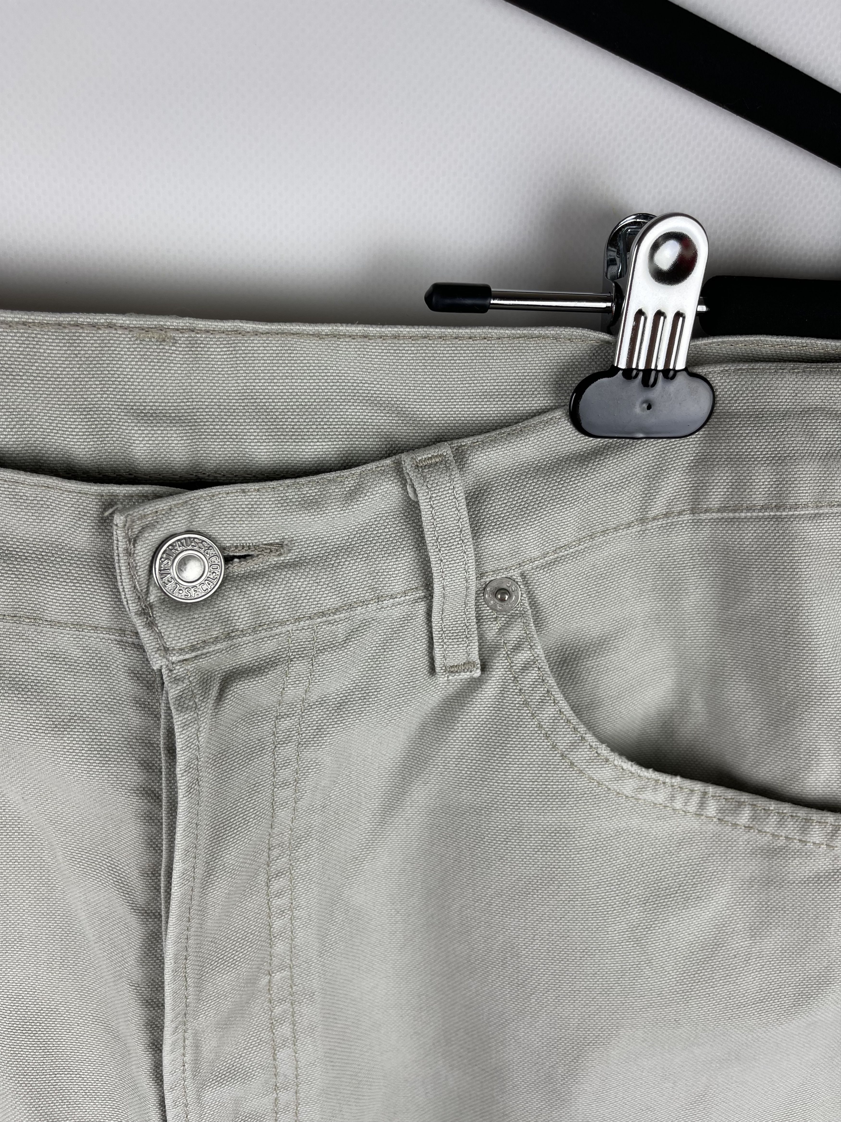 Levi's × Levi's Vintage Clothing Levi’s 551 vintage 90s grey denim jeans pants Size US 32 / EU 48 - 5 Thumbnail