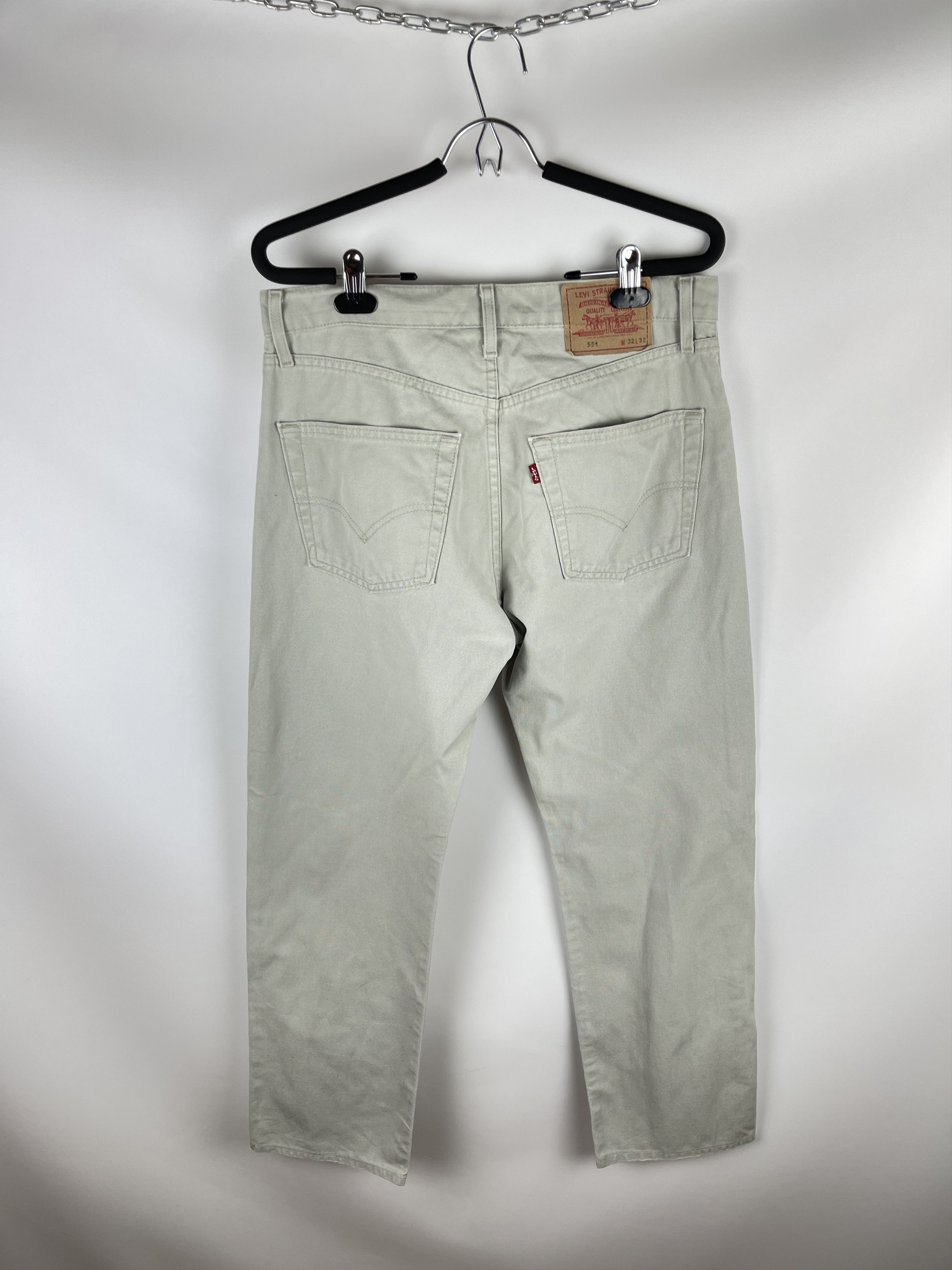 Levi's × Levi's Vintage Clothing Levi’s 551 vintage 90s grey denim jeans pants Size US 32 / EU 48 - 2 Thumbnail