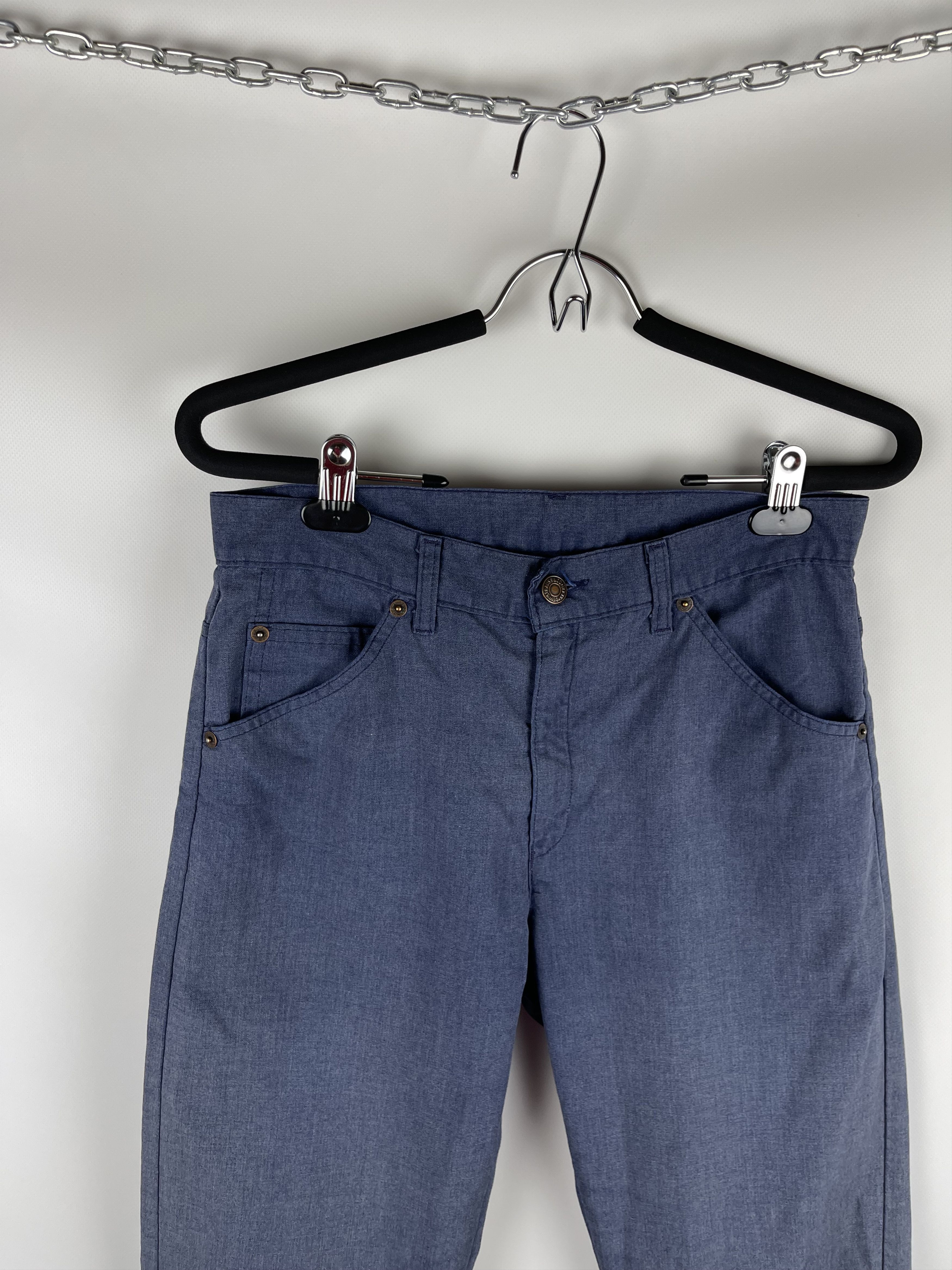 Levi's Levi’s vintage 80s made in France blue casual pants Size US 30 / EU 46 - 2 Thumbnail