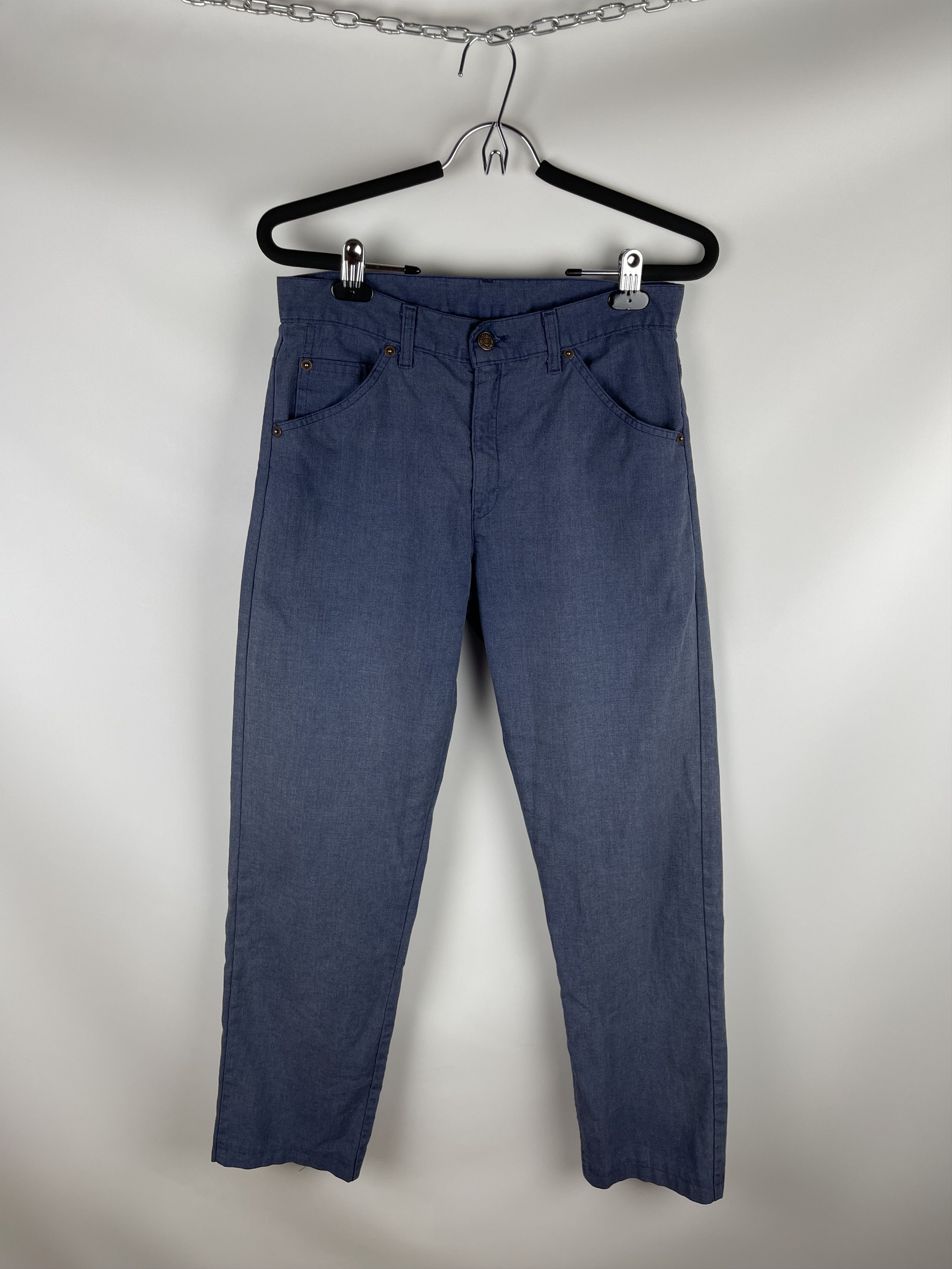 Levi's Levi’s vintage 80s made in France blue casual pants Size US 30 / EU 46 - 1 Thumbnail