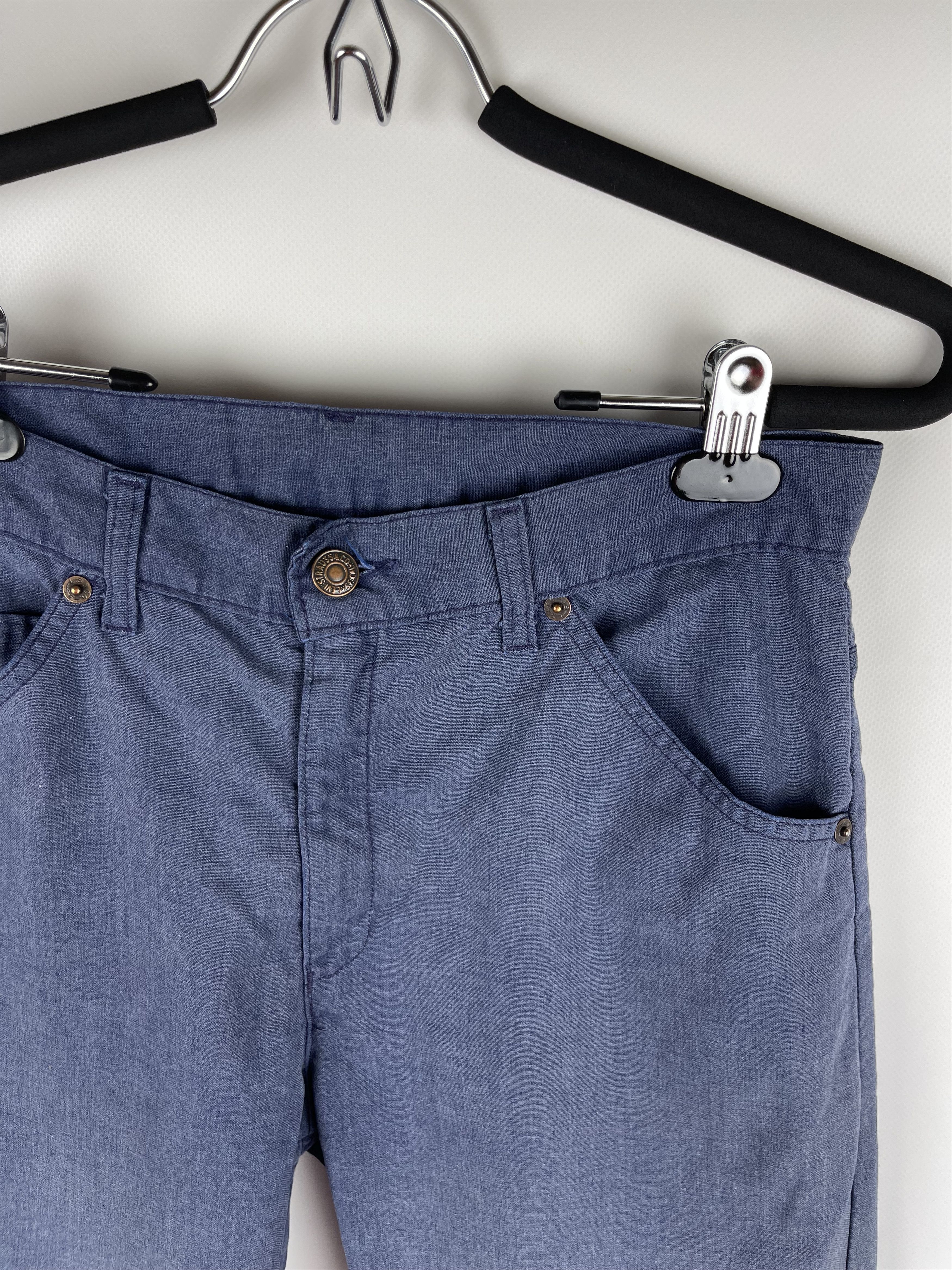 Levi's Levi’s vintage 80s made in France blue casual pants Size US 30 / EU 46 - 4 Thumbnail