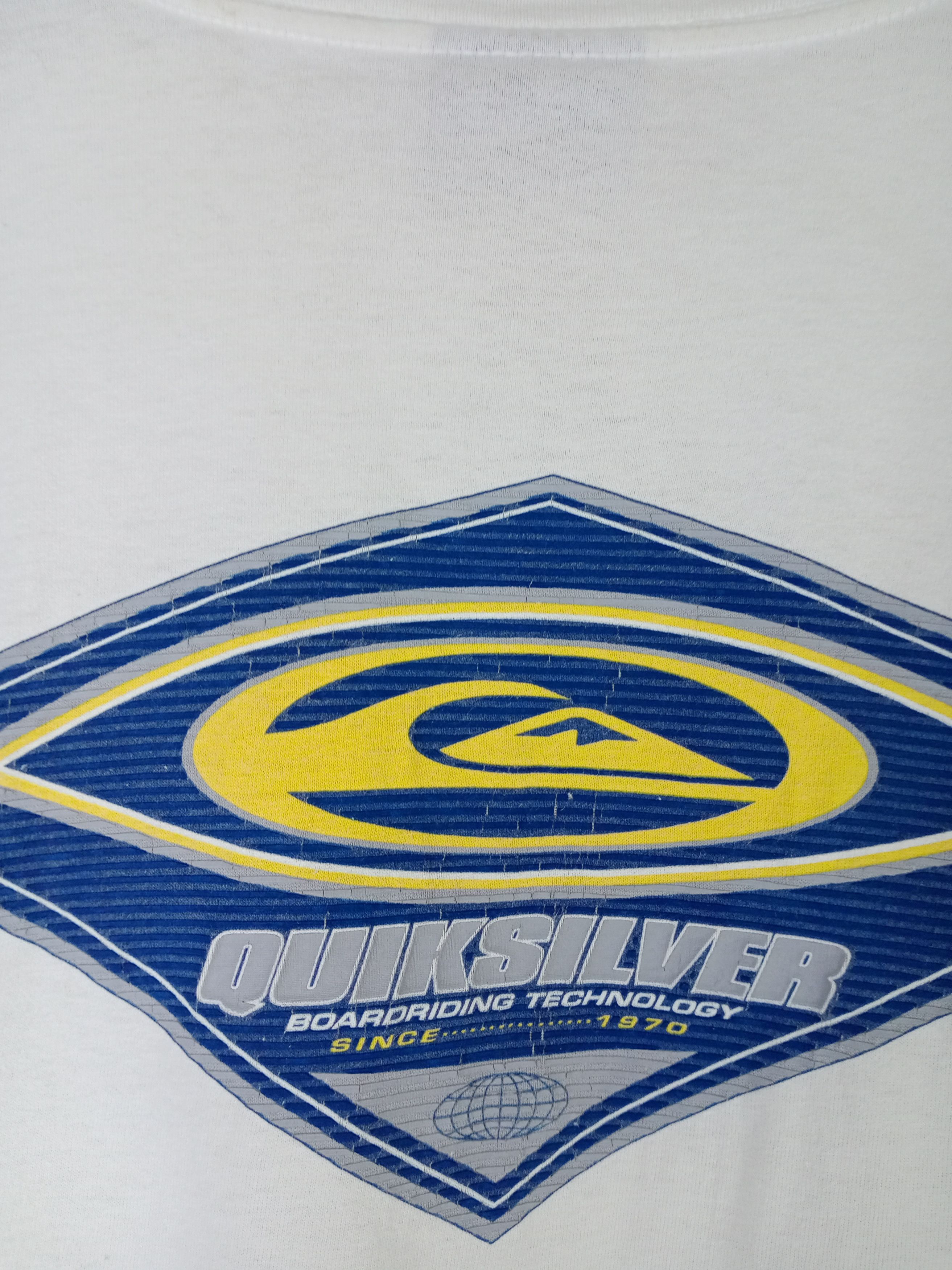 Quiksilver Vintage Quiksilver Surfing Big Logo Tshirt Size US M / EU 48-50 / 2 - 5 Thumbnail