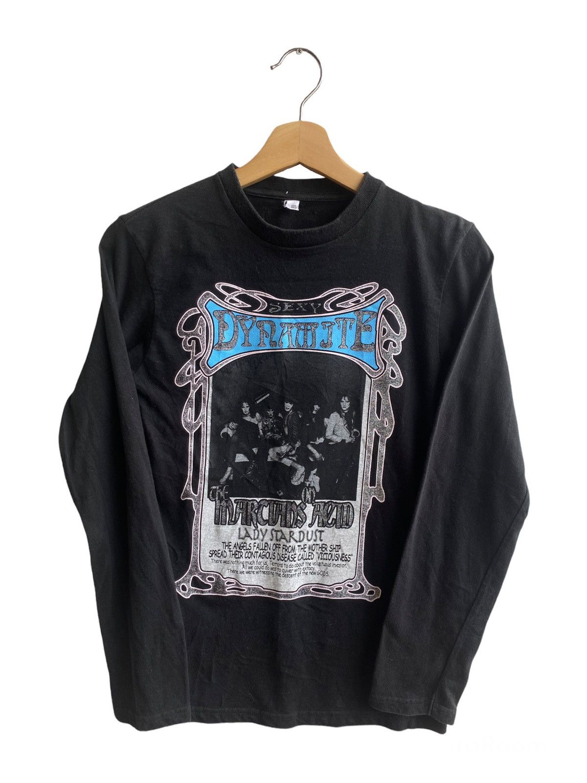 Band Tees × Japanese Brand × Seditionaries Sexy Dynamite Lady Stardust Longsleeve tee Size US XS / EU 42 / 0 - 1 Thumbnail