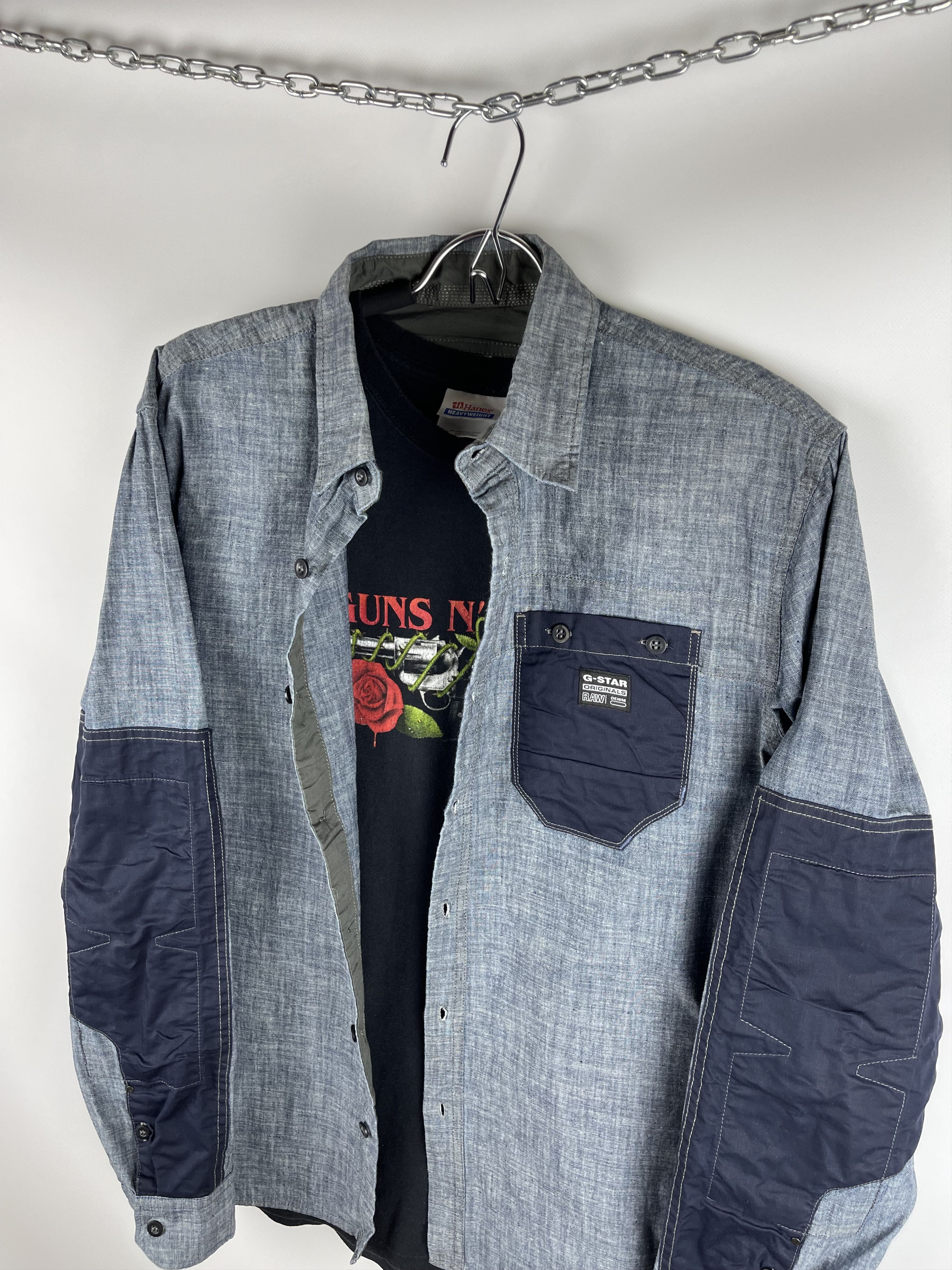 G-Star G-Star Raw Jet work shirt long sleeve overshirt jacket Size US L / EU 52-54 / 3 - 11 Thumbnail
