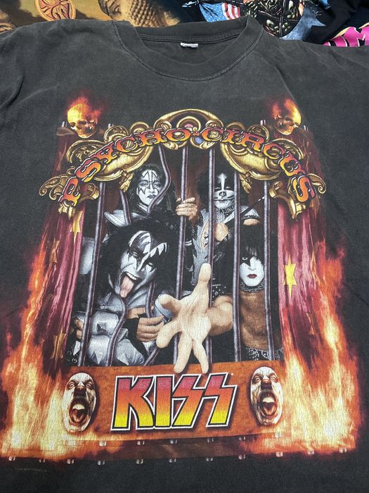 Vintage Vintage 90s 1998 Kiss Psycho Circus Tour T Shirt | Grailed