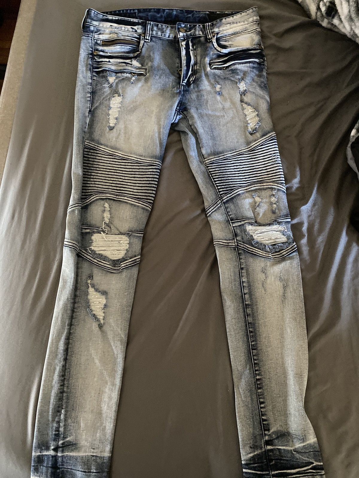 Rockstar Rockstar Original Jeans-GIN BIKER JEAN (BLUE) | Grailed