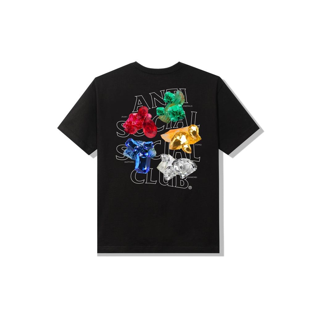 DS ASSC outline Logo Crystal Bussin Black Tee BAPE kith FOG