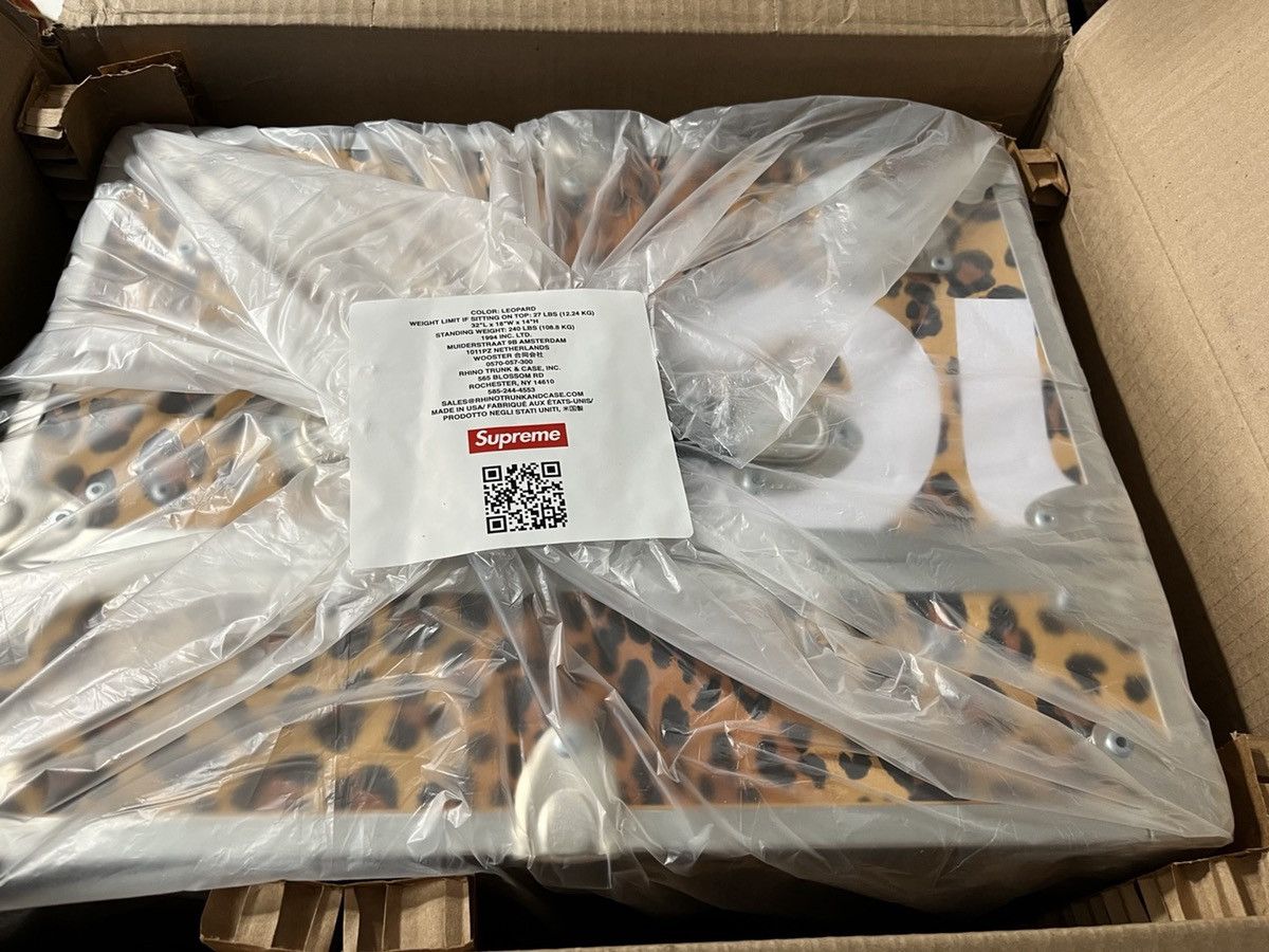 Supreme Rhino Trunk Leopard - Silver, 1 pieces Shelving & Storage,  Furniture - WSPME53736