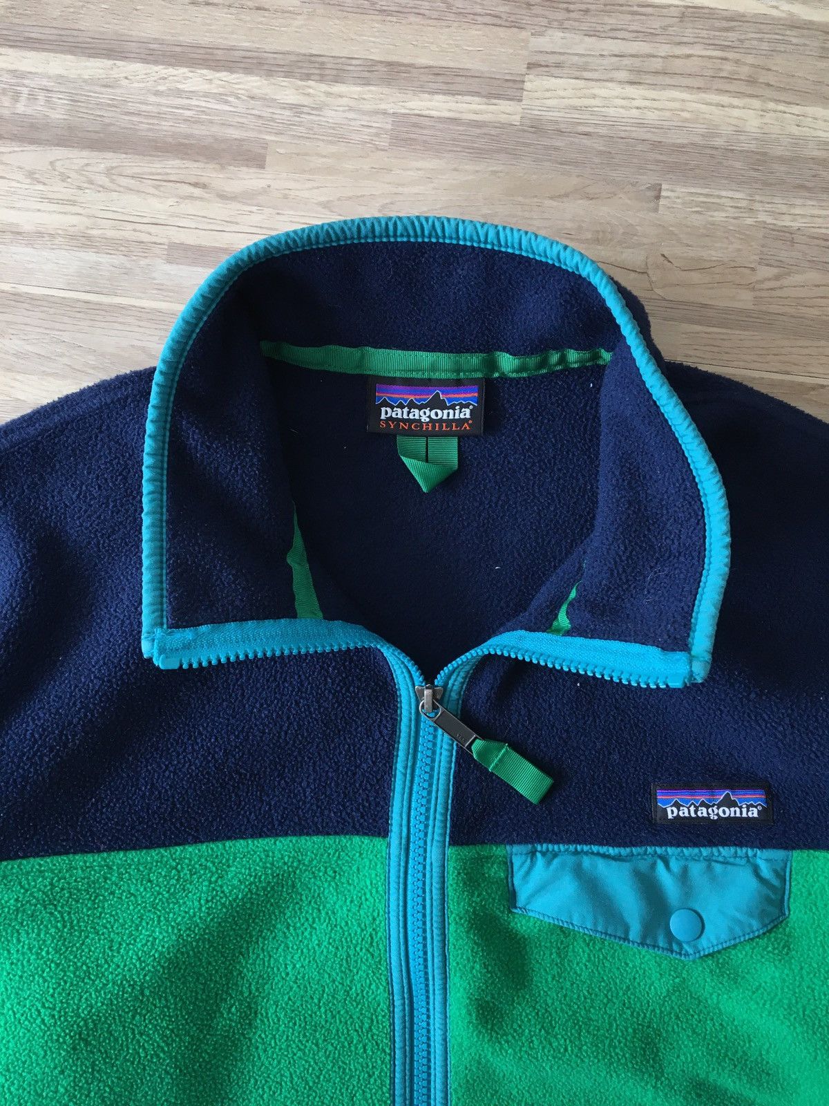 Vintage Patagonia 90’s Synchilla Snap-T Zip Fleece Pullover Size US M / EU 48-50 / 2 - 2 Preview
