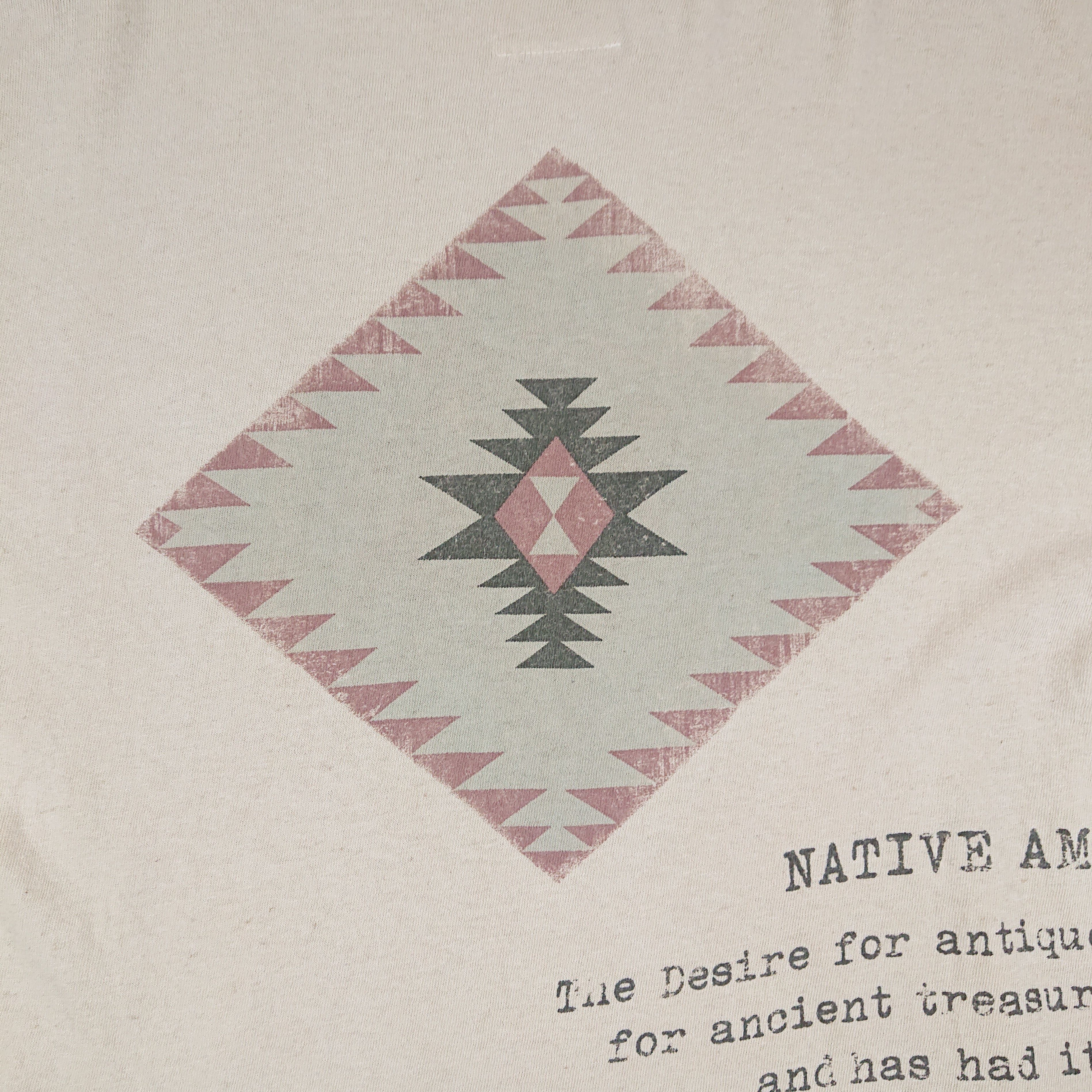 Vintage Native American Blankets Indian Tee by Cowboy Funny Western Size US L / EU 52-54 / 3 - 5 Thumbnail