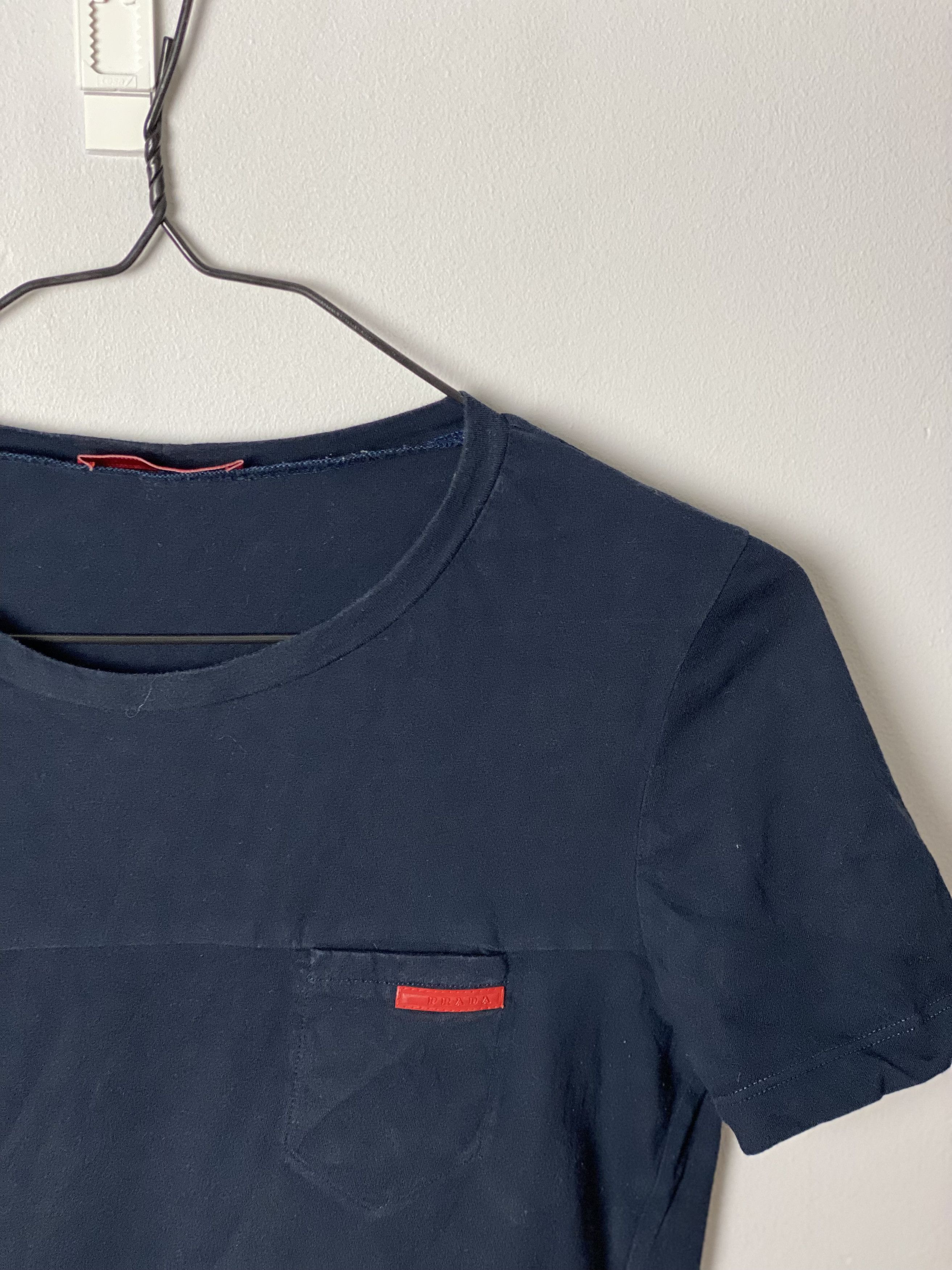 Prada Prada red tab t-shirt tee wmns Size ONE SIZE - 2 Thumbnail