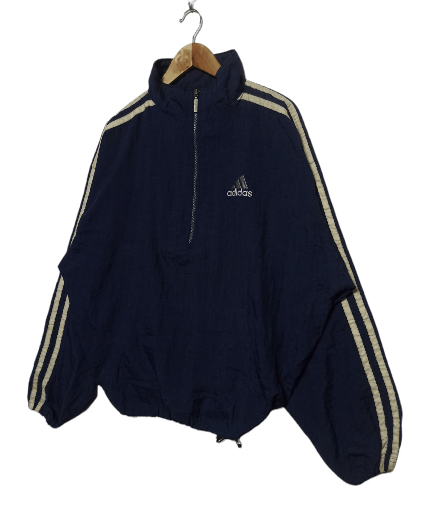 Adidas × Vintage Vintage Adidas Anorak Jacket Size US L / EU 52-54 / 3 - 2 Thumbnail