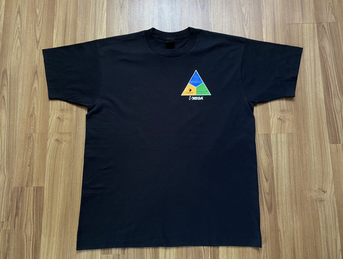 Apple Vintage 90s Iomega Bernoulli Floptical T Shirt Tee Microsoft Size US XL / EU 56 / 4 - 4 Thumbnail
