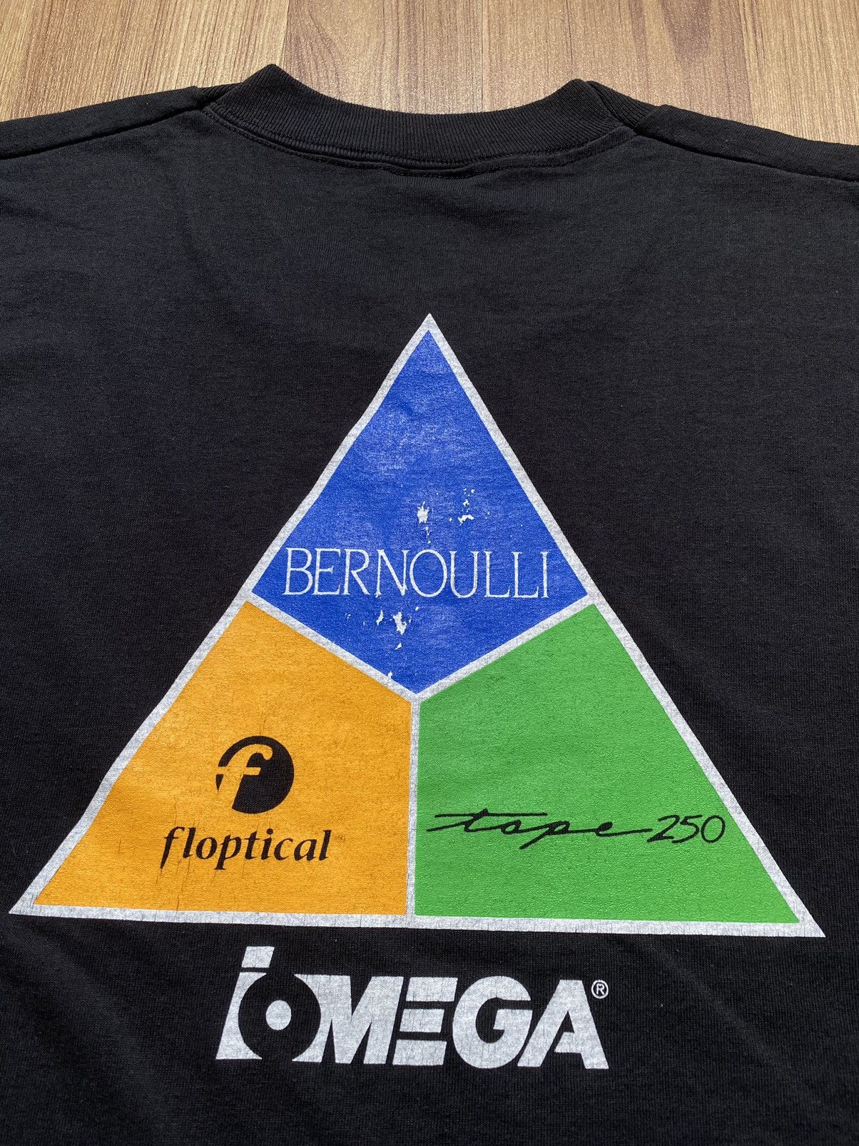 Apple Vintage 90s Iomega Bernoulli Floptical T Shirt Tee Microsoft Size US XL / EU 56 / 4 - 2 Thumbnail