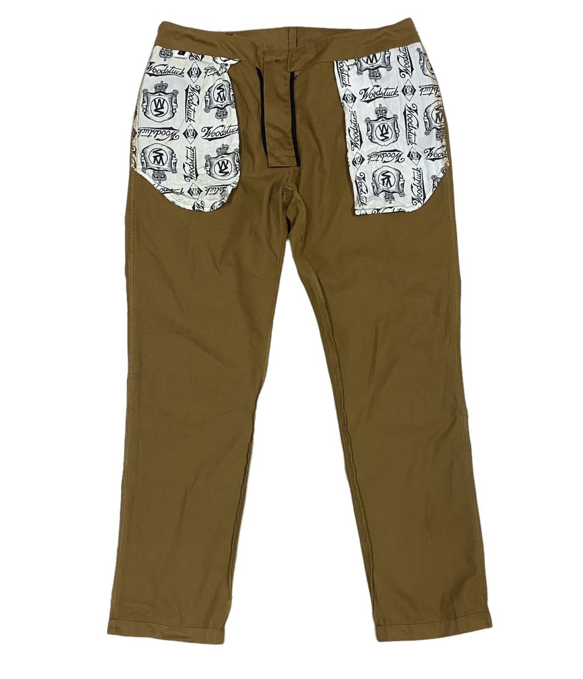 Japanese Brand WOODSTUCK Casual Pants x Rare Design x Japanese Size US 34 / EU 50 - 4 Thumbnail