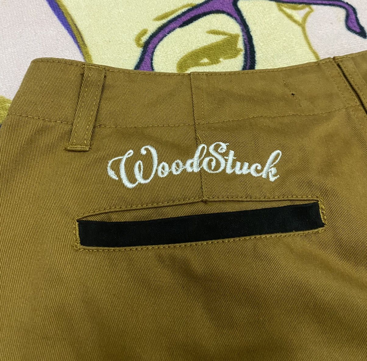 Japanese Brand WOODSTUCK Casual Pants x Rare Design x Japanese Size US 34 / EU 50 - 6 Thumbnail