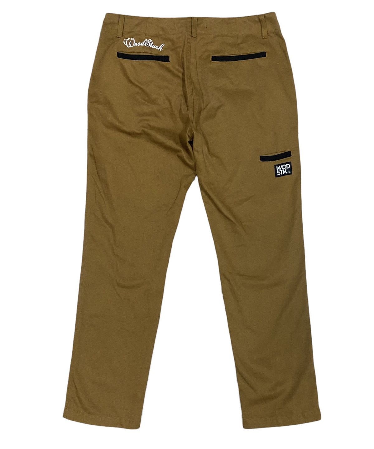 Japanese Brand WOODSTUCK Casual Pants x Rare Design x Japanese Size US 34 / EU 50 - 1 Thumbnail