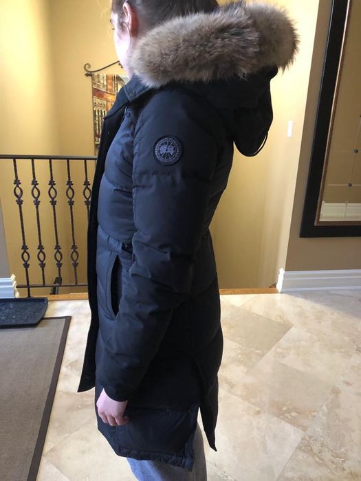 Canada goose best sale rowley parka black