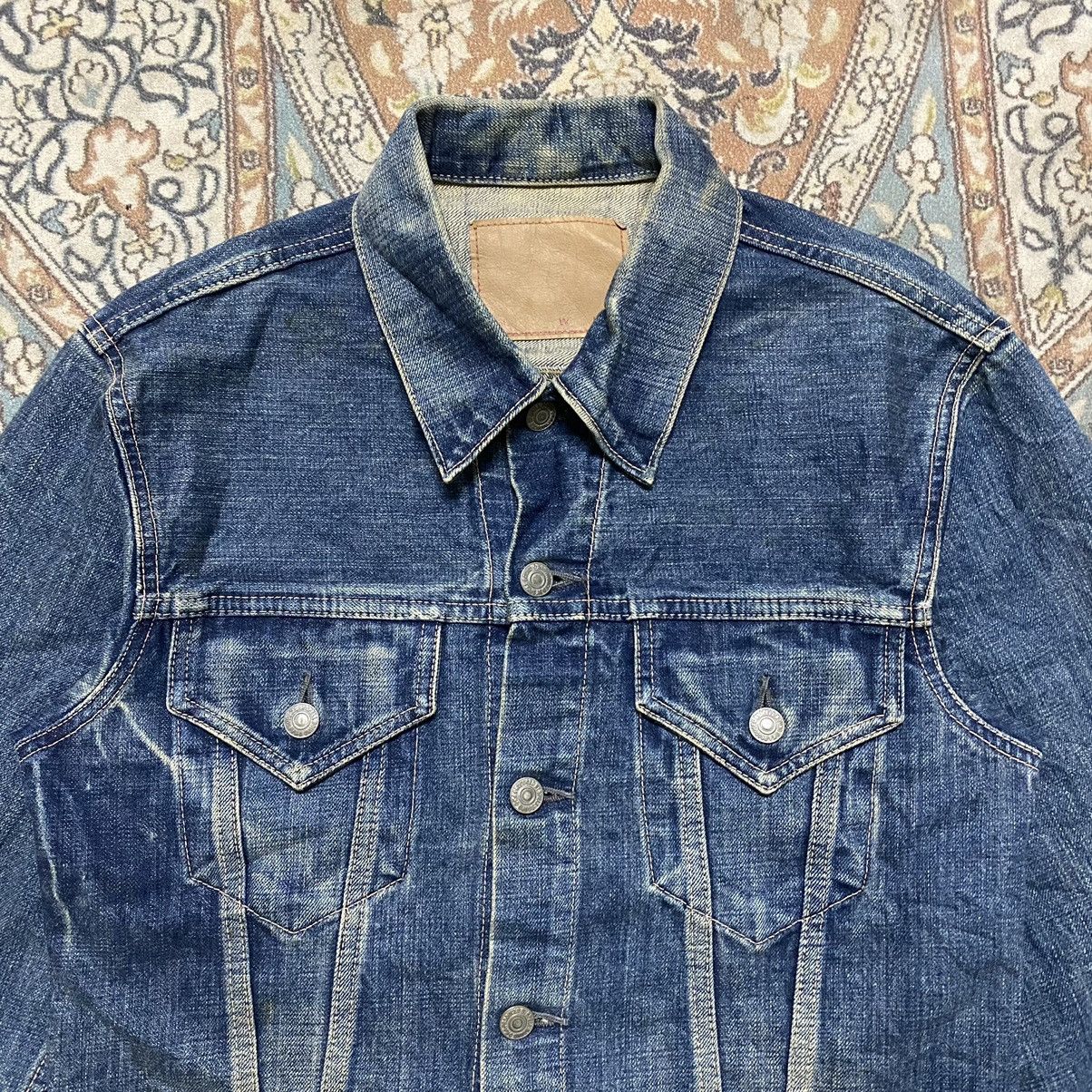 OMNIGOD SPELLBOUND Trucker Denim Jacket Nice Faded Size US L / EU 52-54 / 3 - 4 Thumbnail